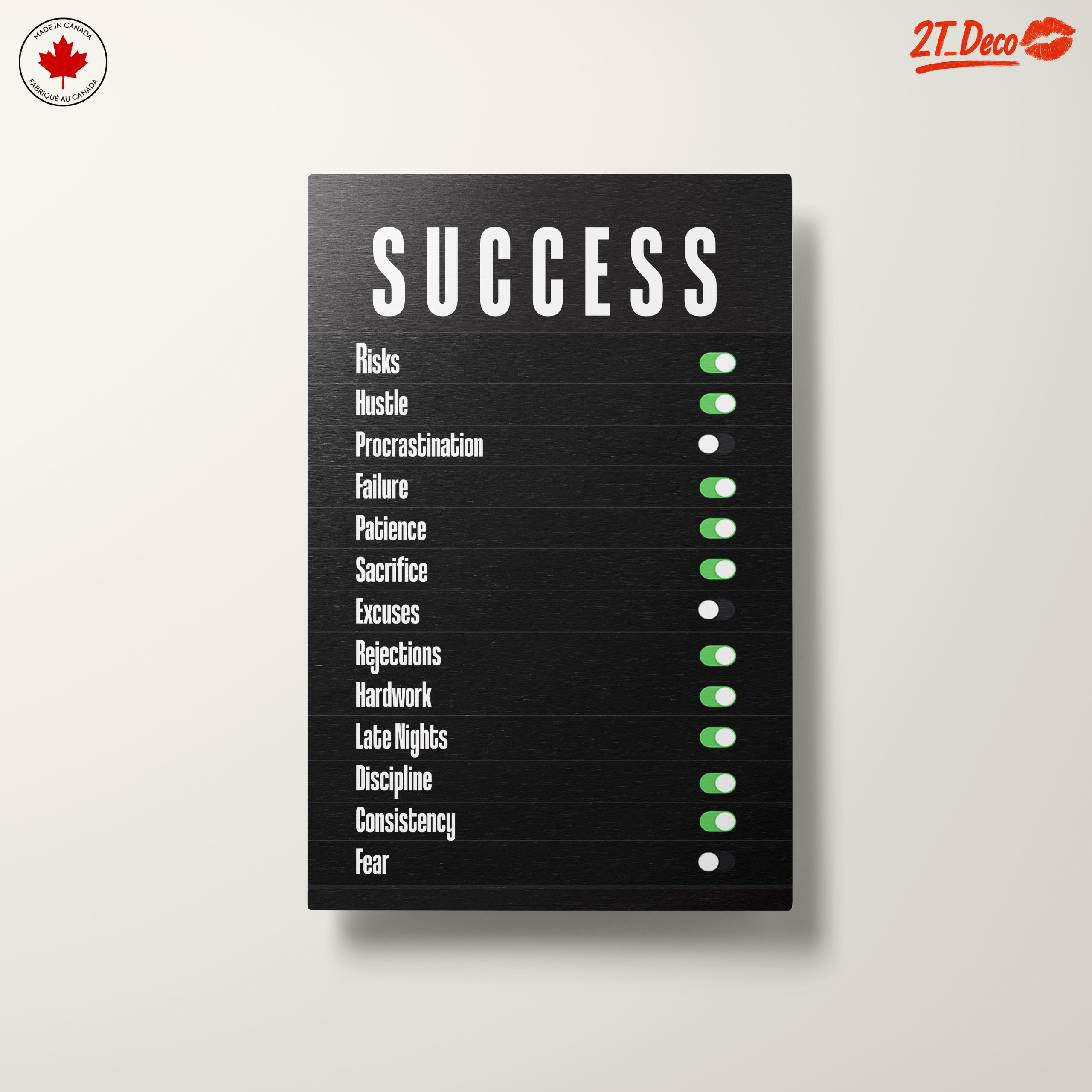 Inspirational Success Motivational Artwork - Image 10