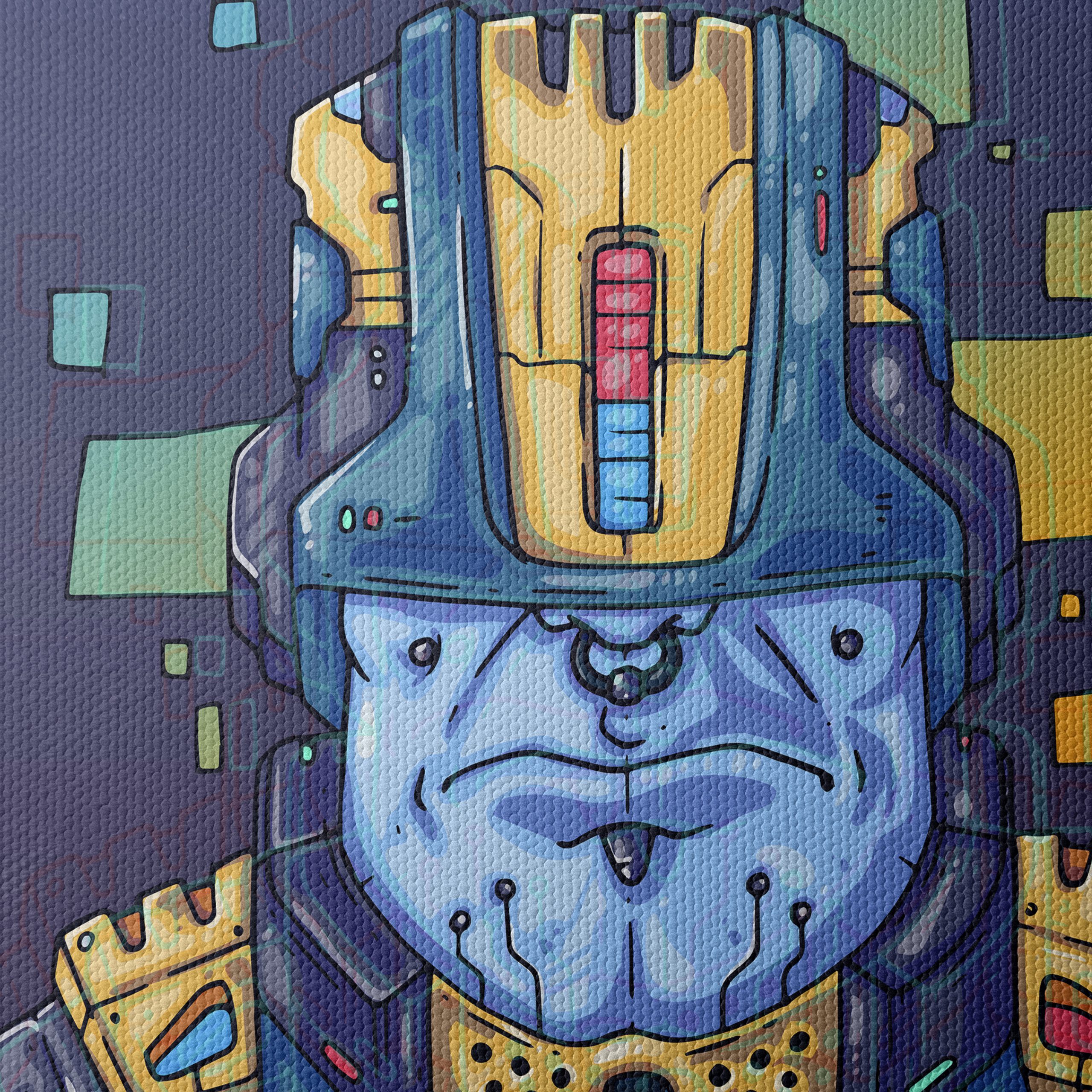Futuristic Police Character Art - Image 4