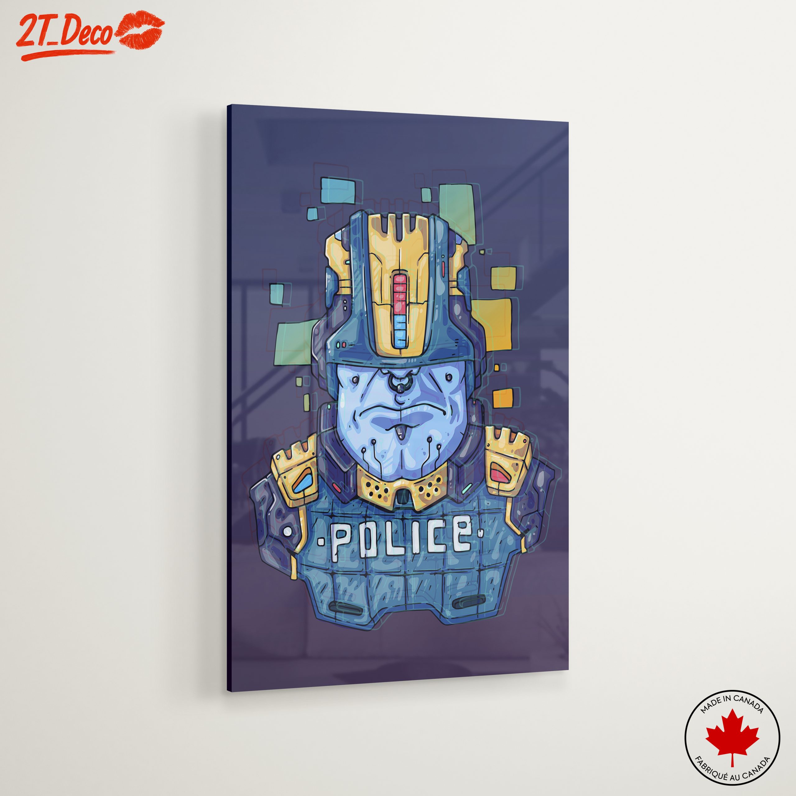 Futuristic Police Character Art - Image 6