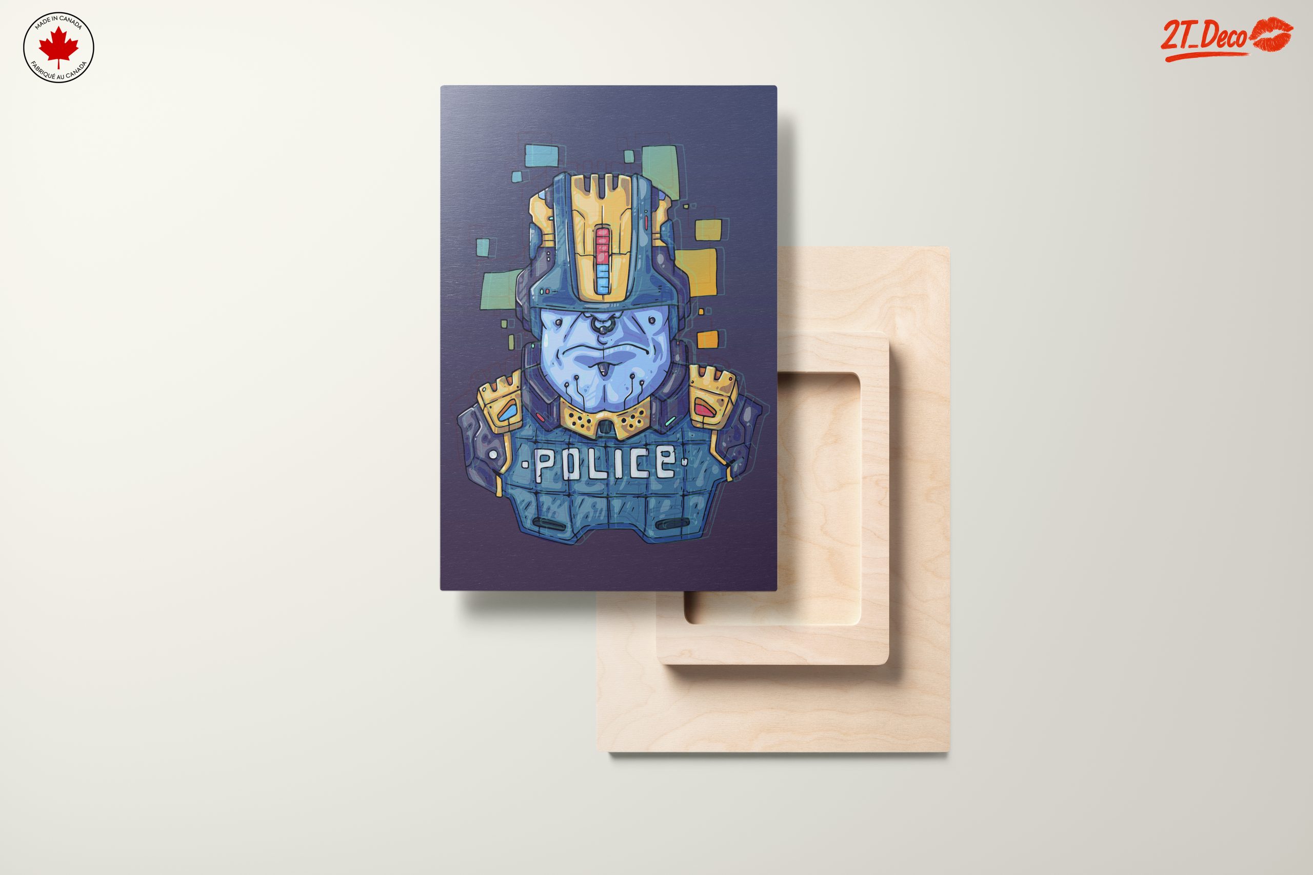 Futuristic Police Character Art - Image 11