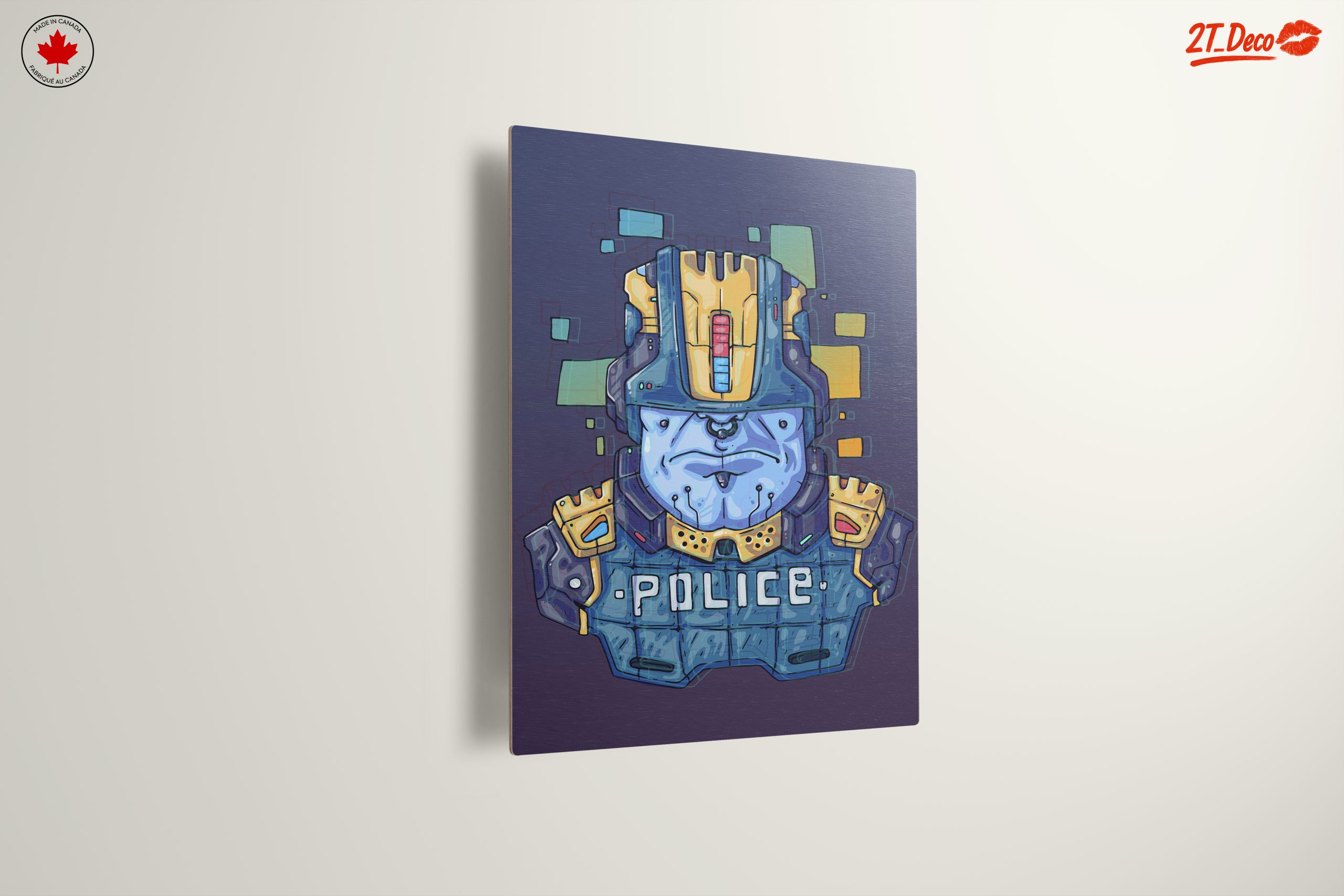 Futuristic Police Character Art - Image 13