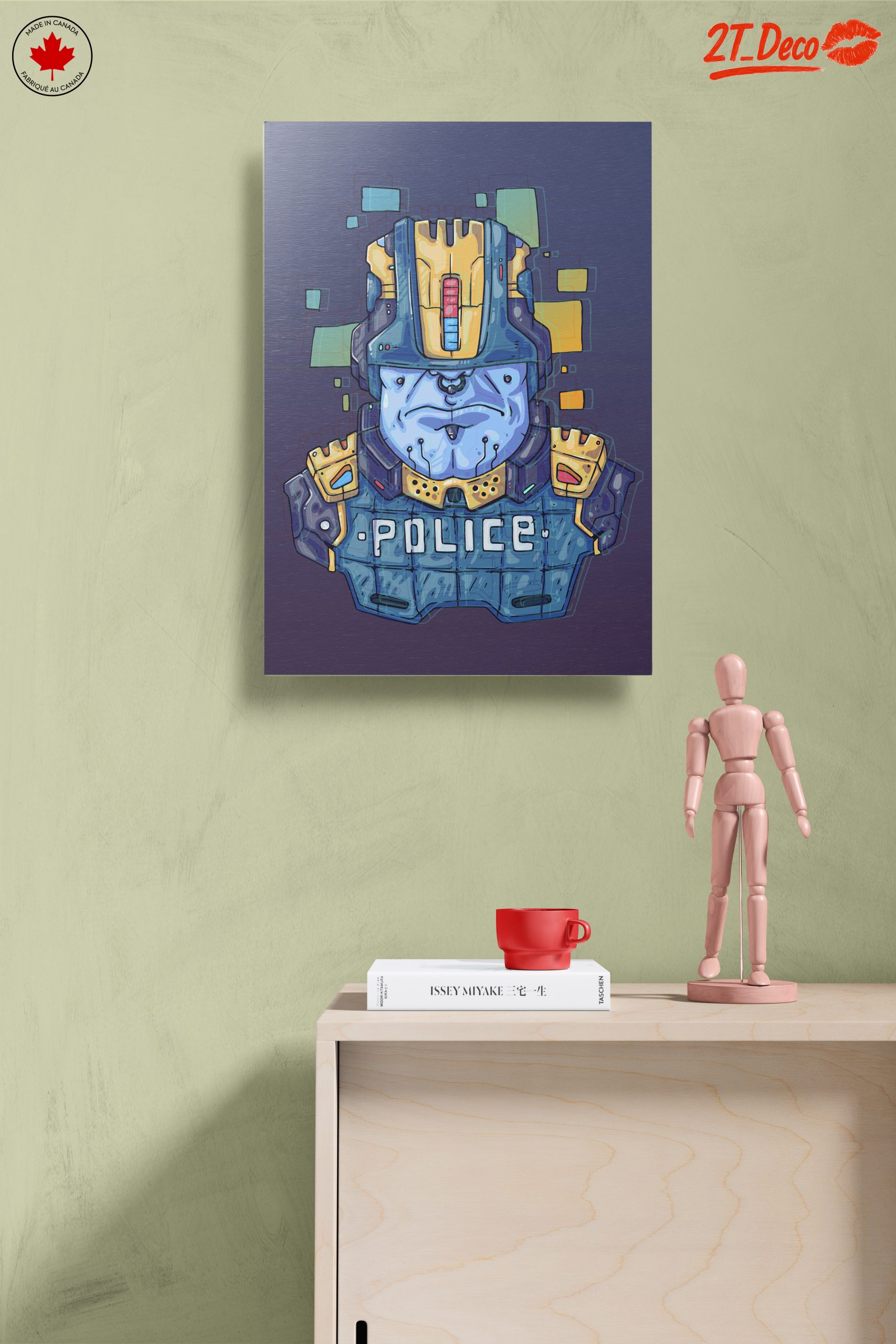 Futuristic Police Character Art - Image 14