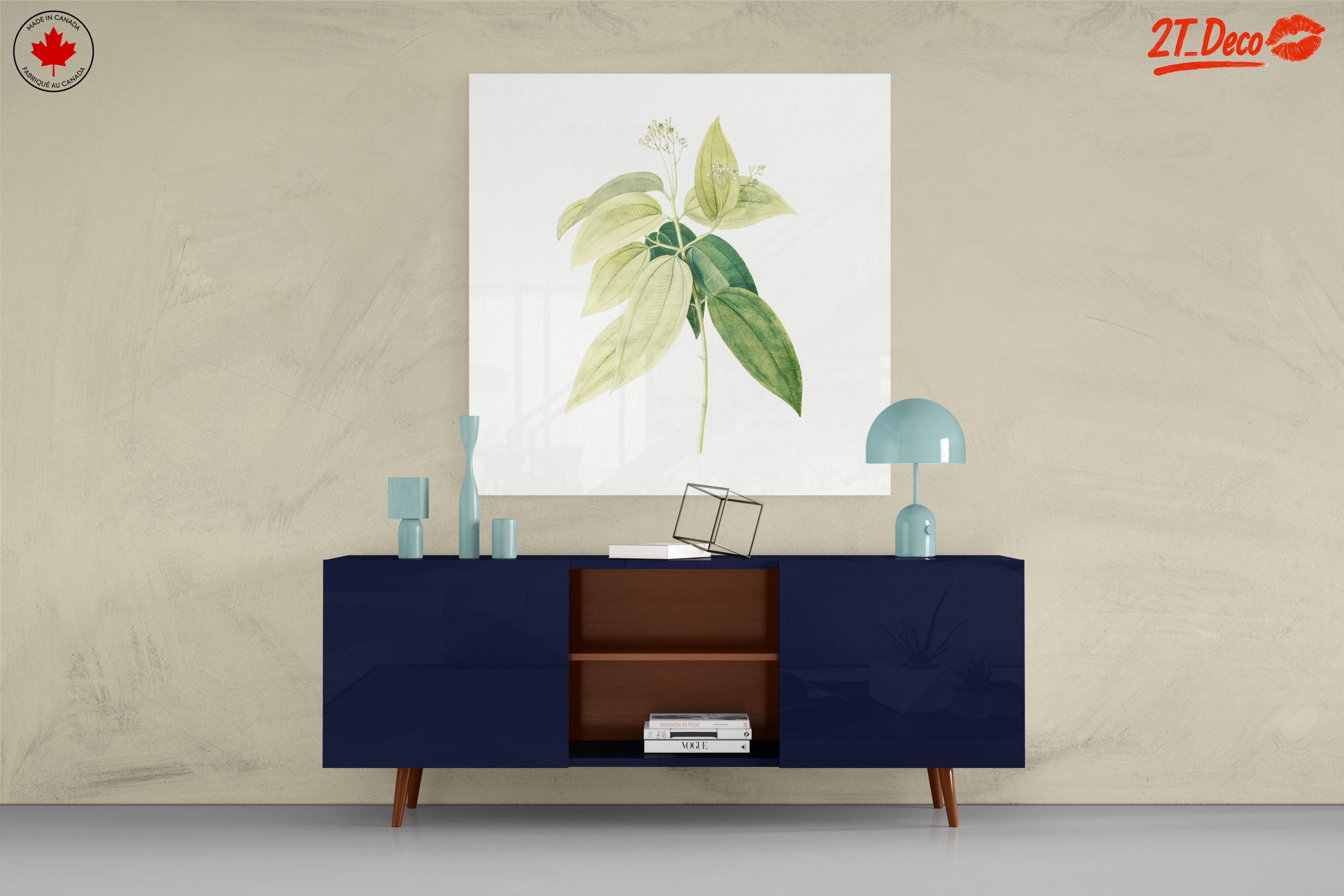 Delicate Botanical Leaf Artwork - Image 8