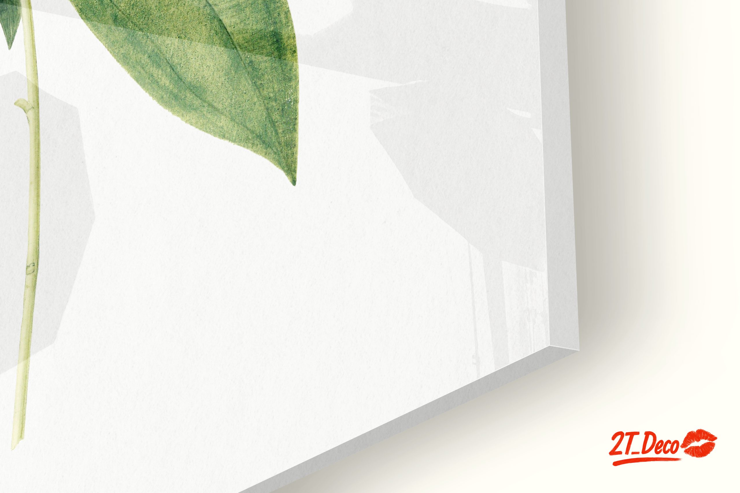 Delicate Botanical Leaf Artwork - Image 9