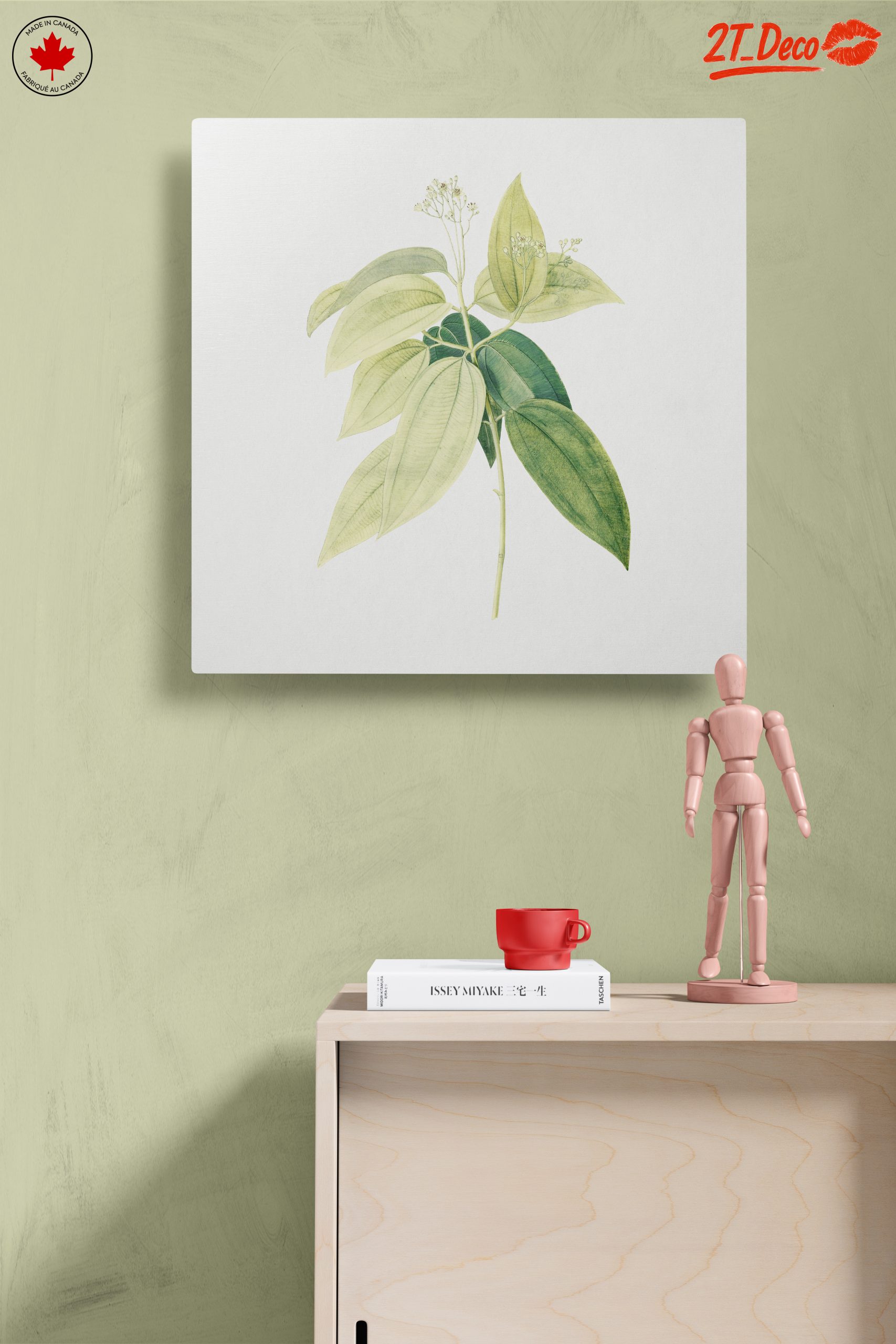 Delicate Botanical Leaf Artwork - Image 14