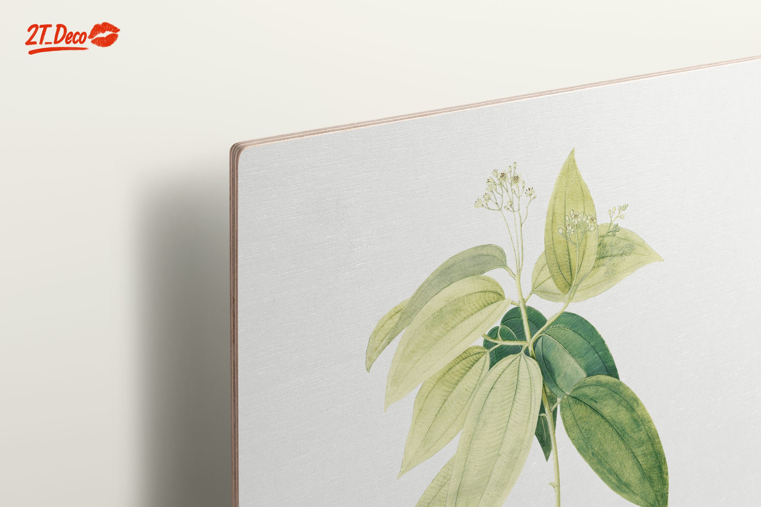 Delicate Botanical Leaf Artwork - Image 15
