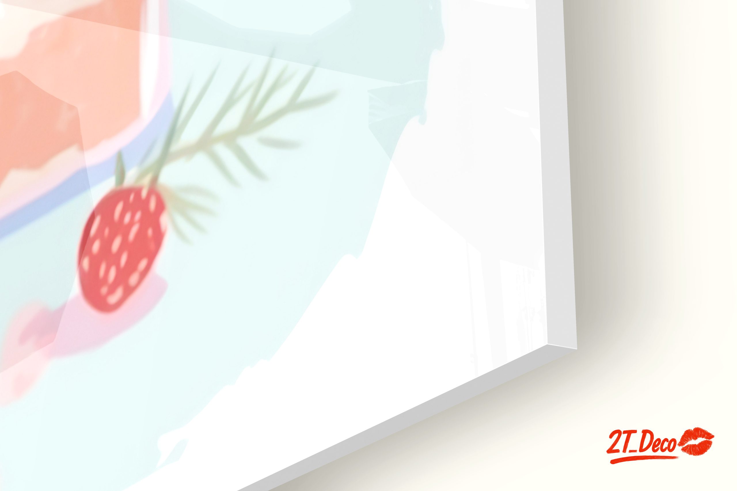 Delightful Pink Cake Dessert Illustration - Image 9