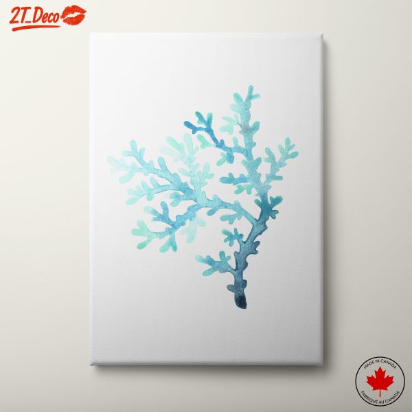 Elegant Marine Life Watercolor Art