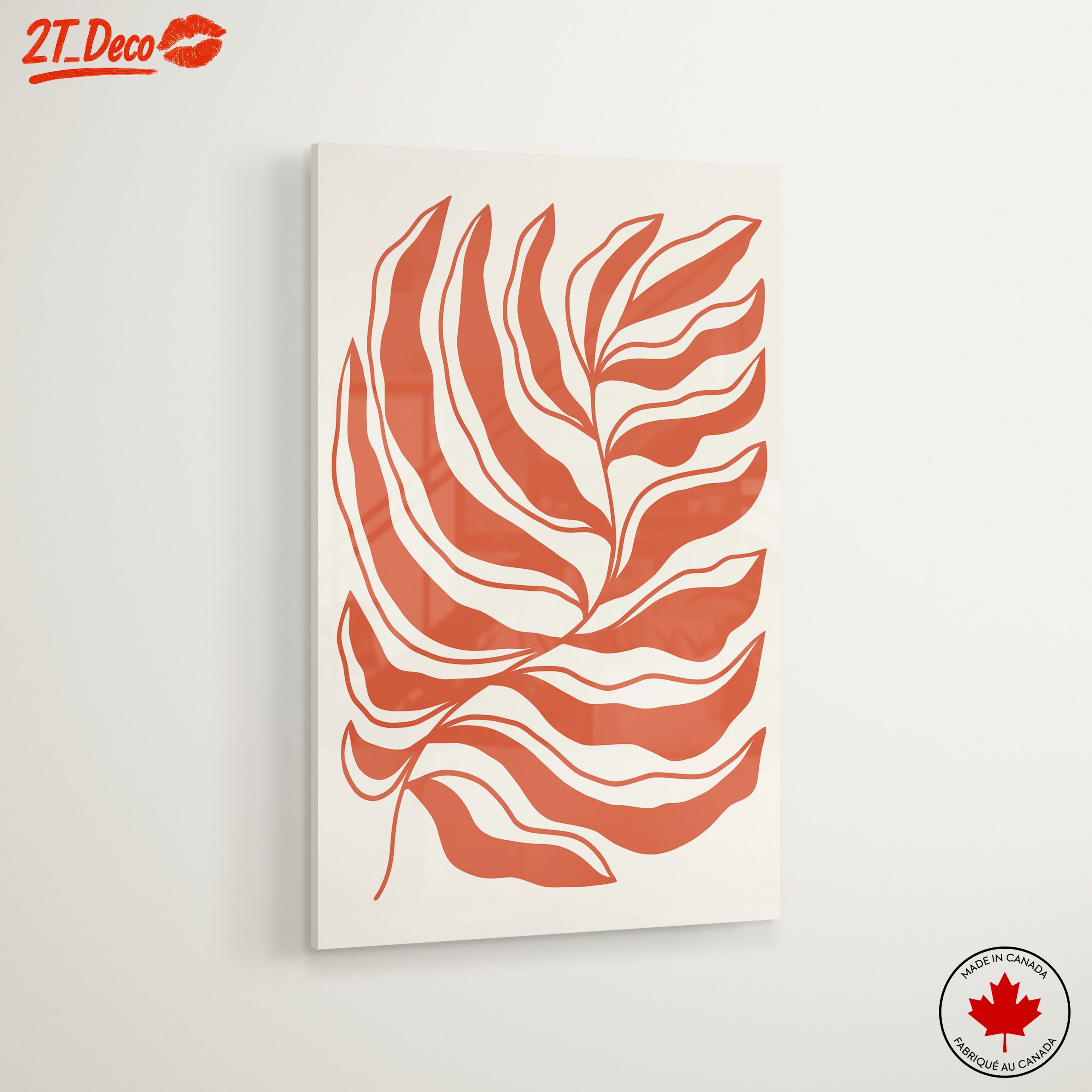 Stylized Floral Wall Art for Modern Decor - Image 6