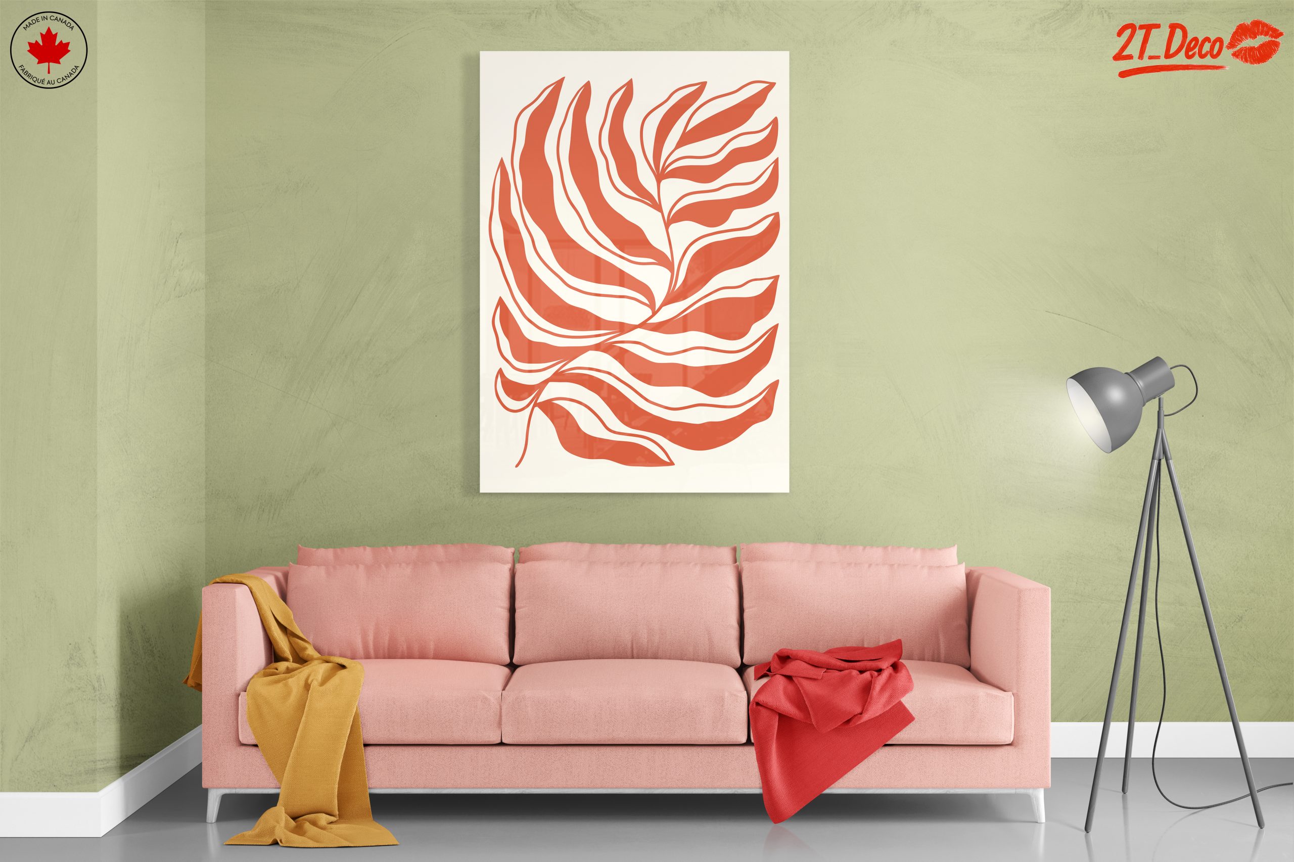 Stylized Floral Wall Art for Modern Decor - Image 7