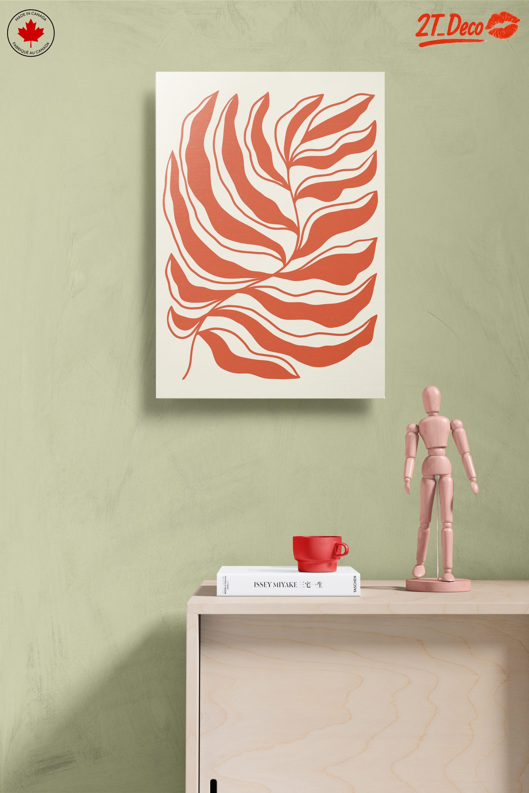 Stylized Floral Wall Art for Modern Decor - Image 14