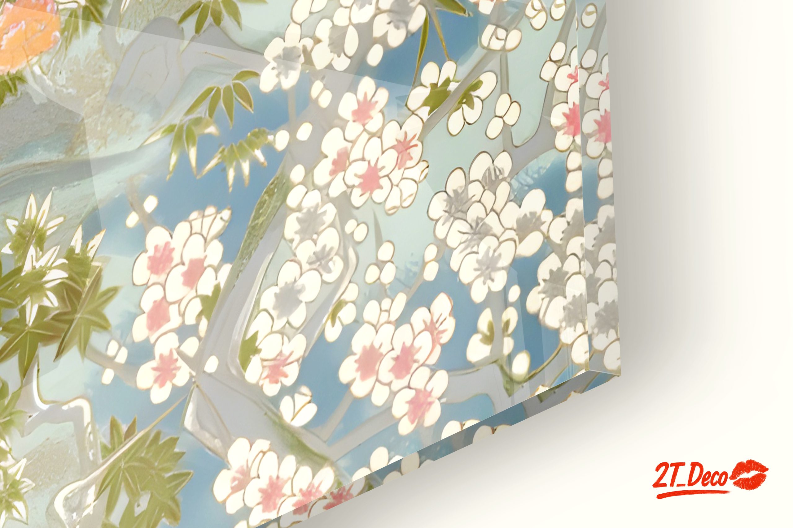 Botanical Landscape with Cherry Blossoms - Image 9