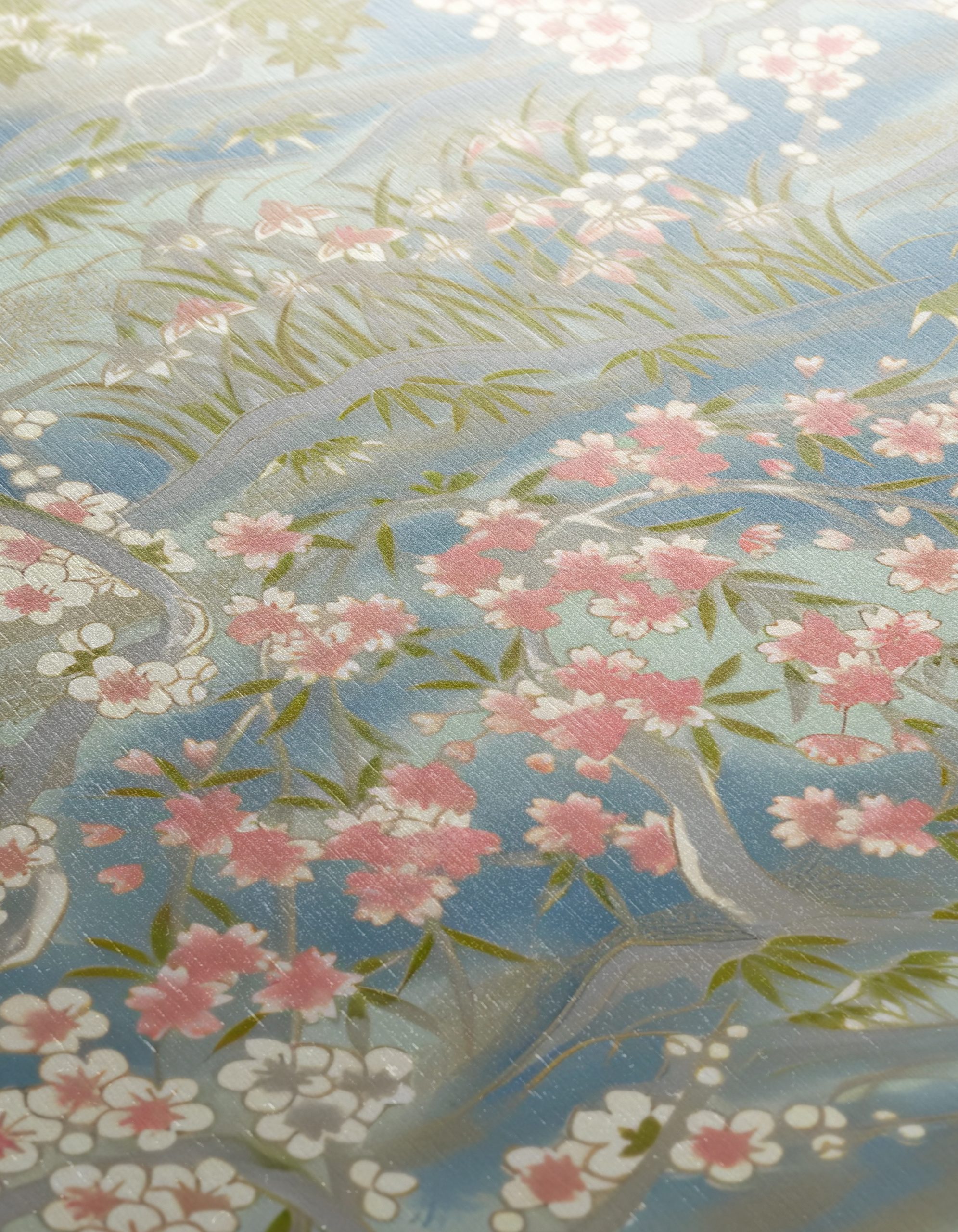 Botanical Landscape with Cherry Blossoms - Image 12