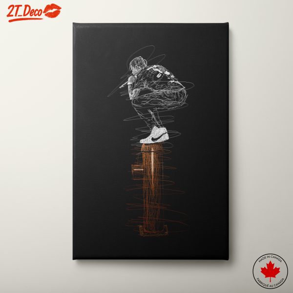 Dynamic Athlete Action Art