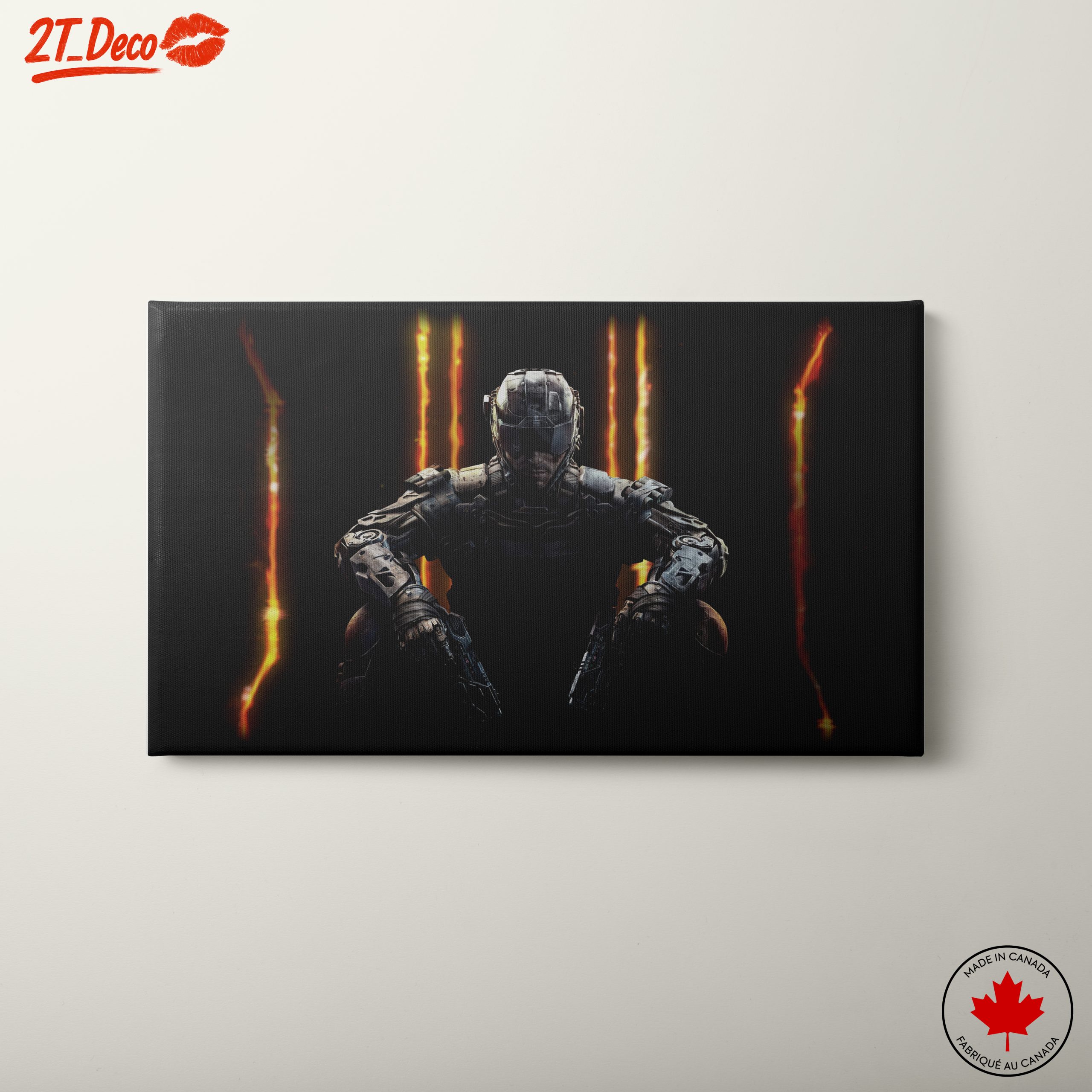 Futuristic Soldier Artwork in Call of Duty Style