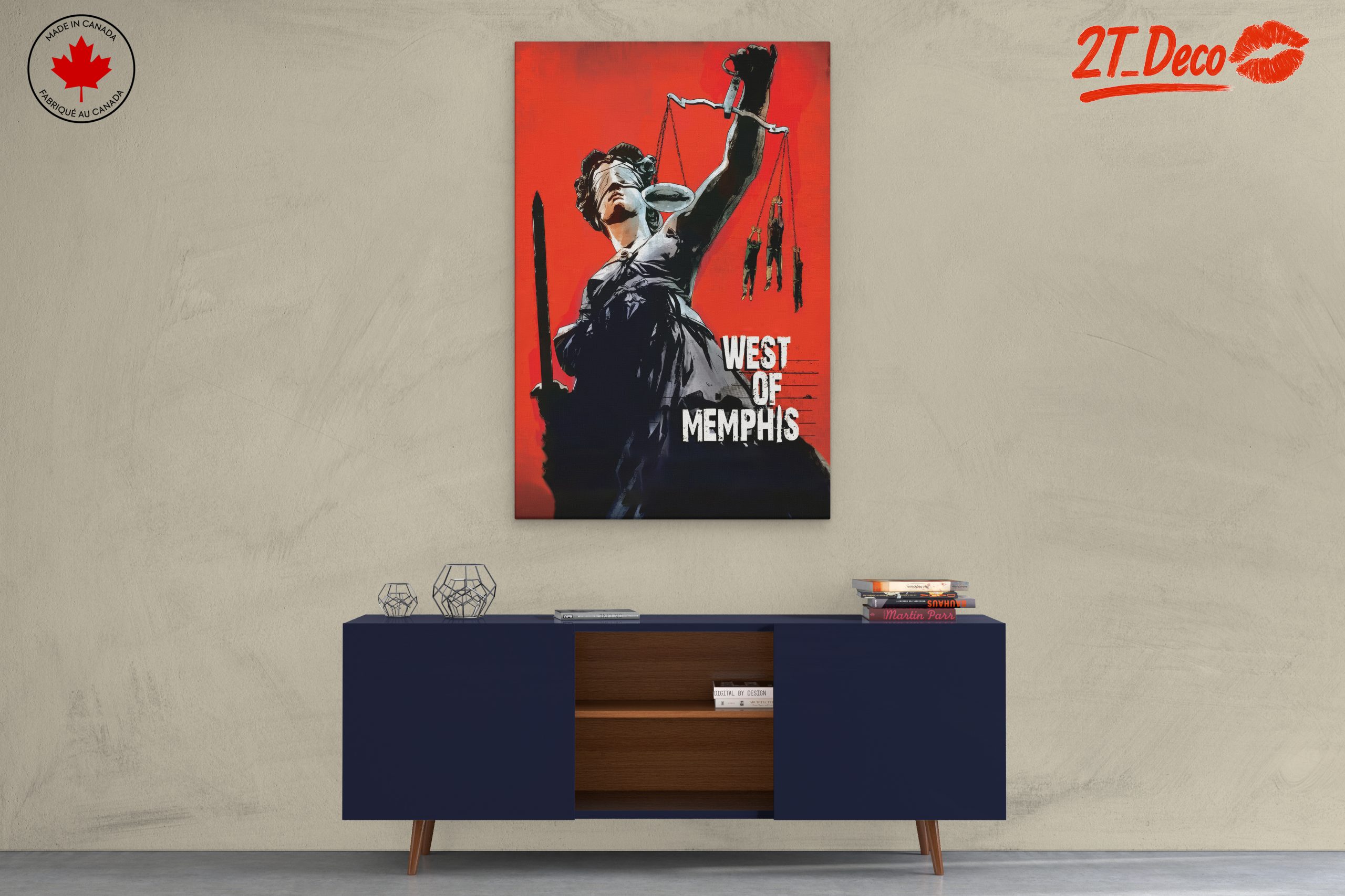 Powerful Justice Illustration - West of Memphis - Image 3