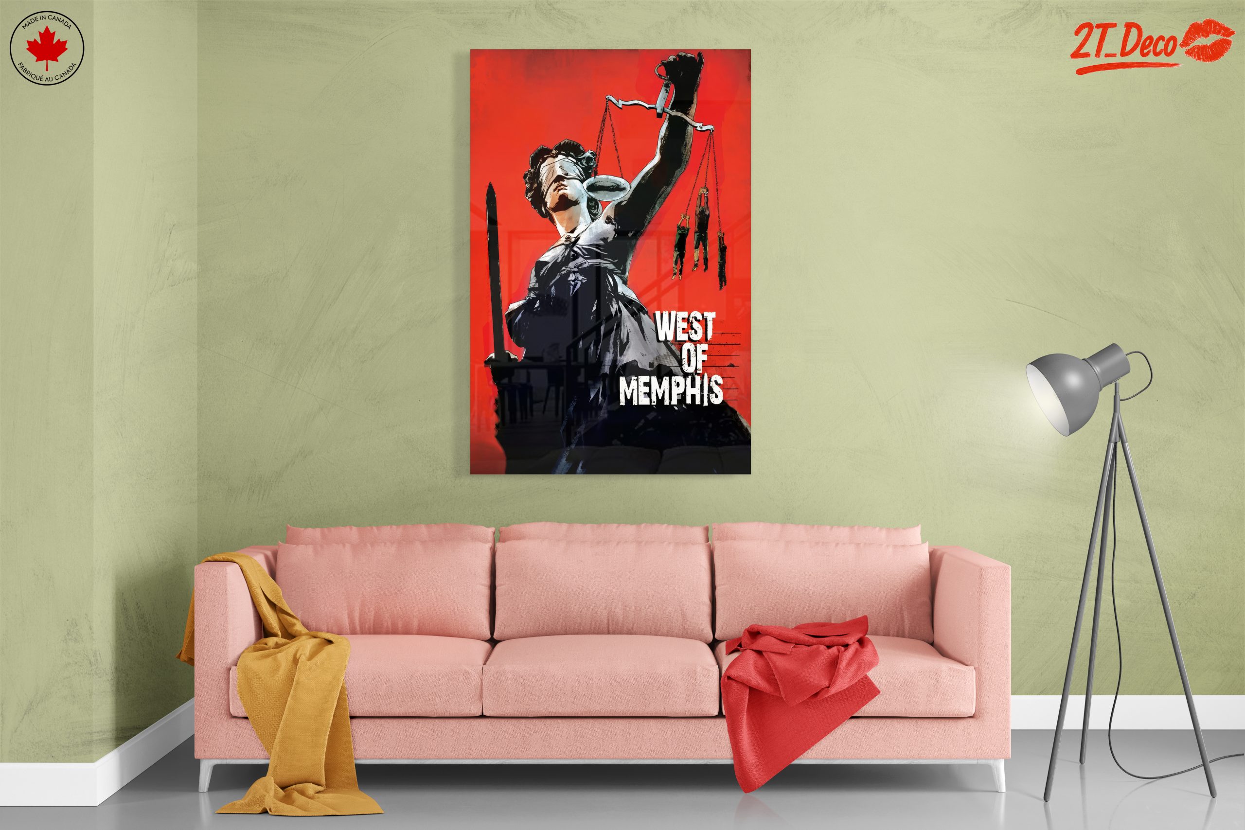Powerful Justice Illustration - West of Memphis - Image 7