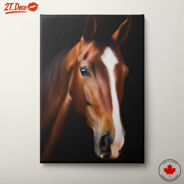 Realistic Horse Portrait Art