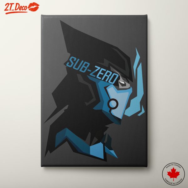 Sub-Zero Mortal Kombat Wall Art
