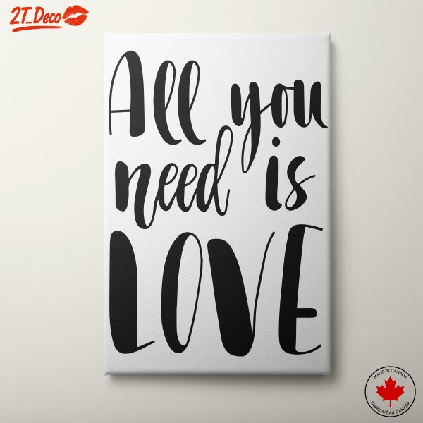 All You Need Is Love Wall Art