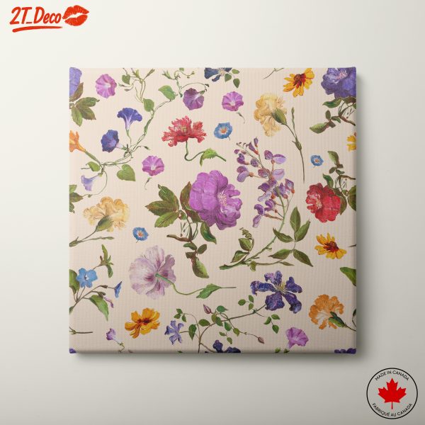 Vibrant Botanical Floral Artwork 2