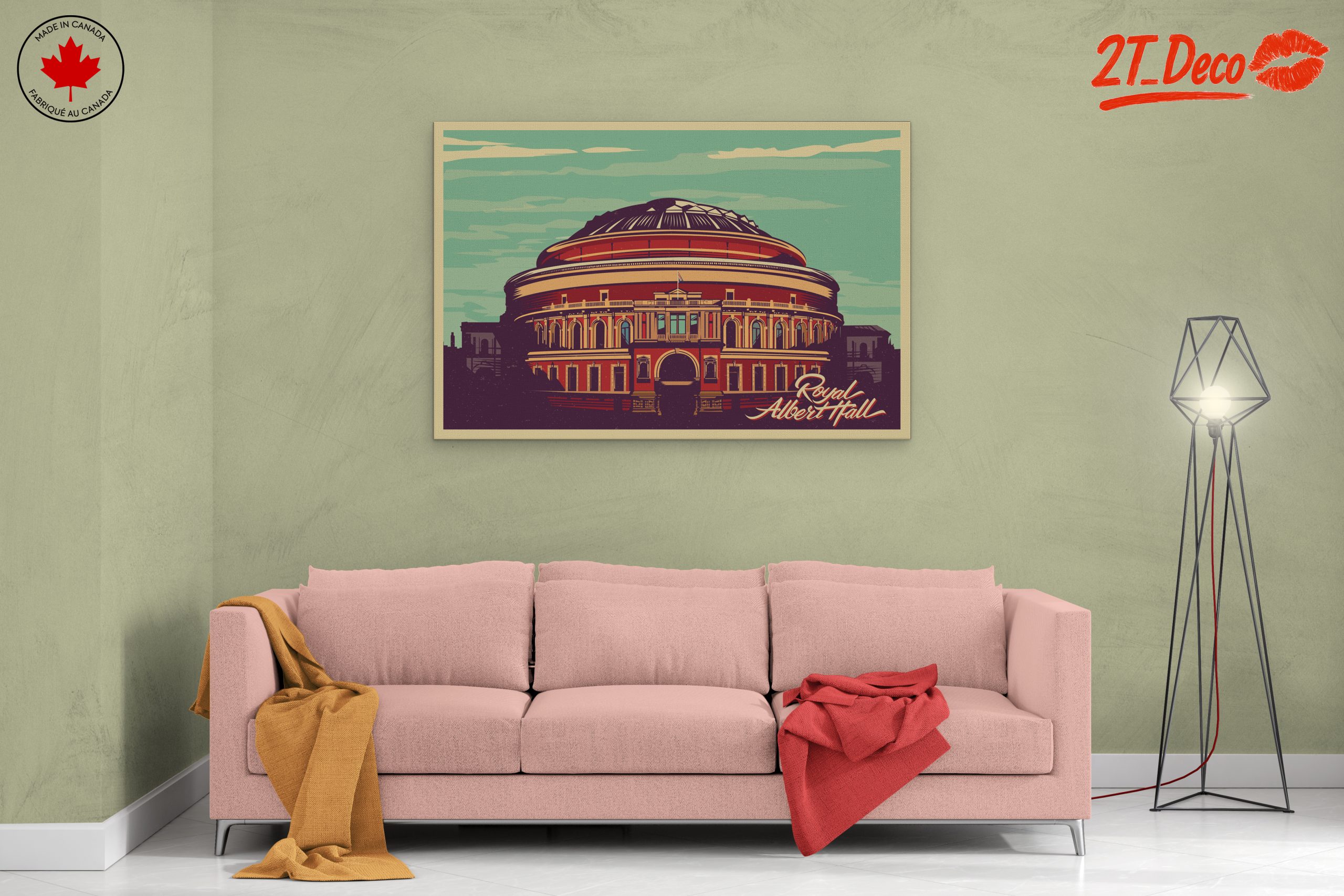 Royal Albert Hall Architectural Art - Image 2