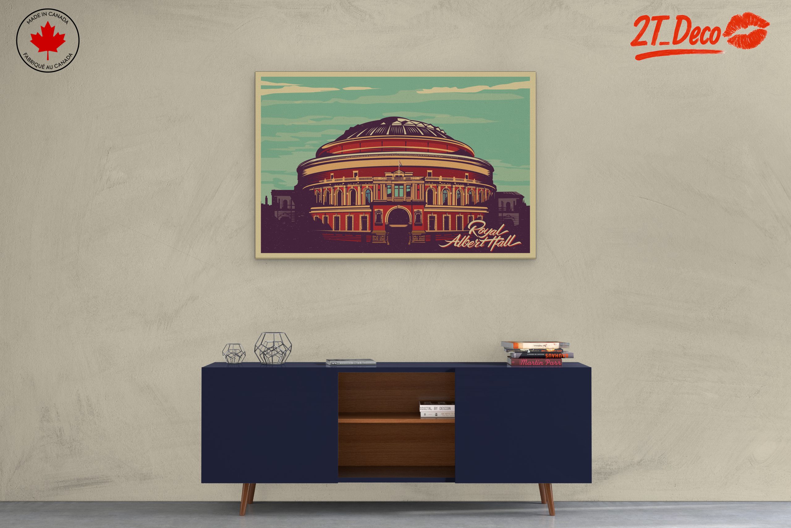 Royal Albert Hall Architectural Art - Image 3