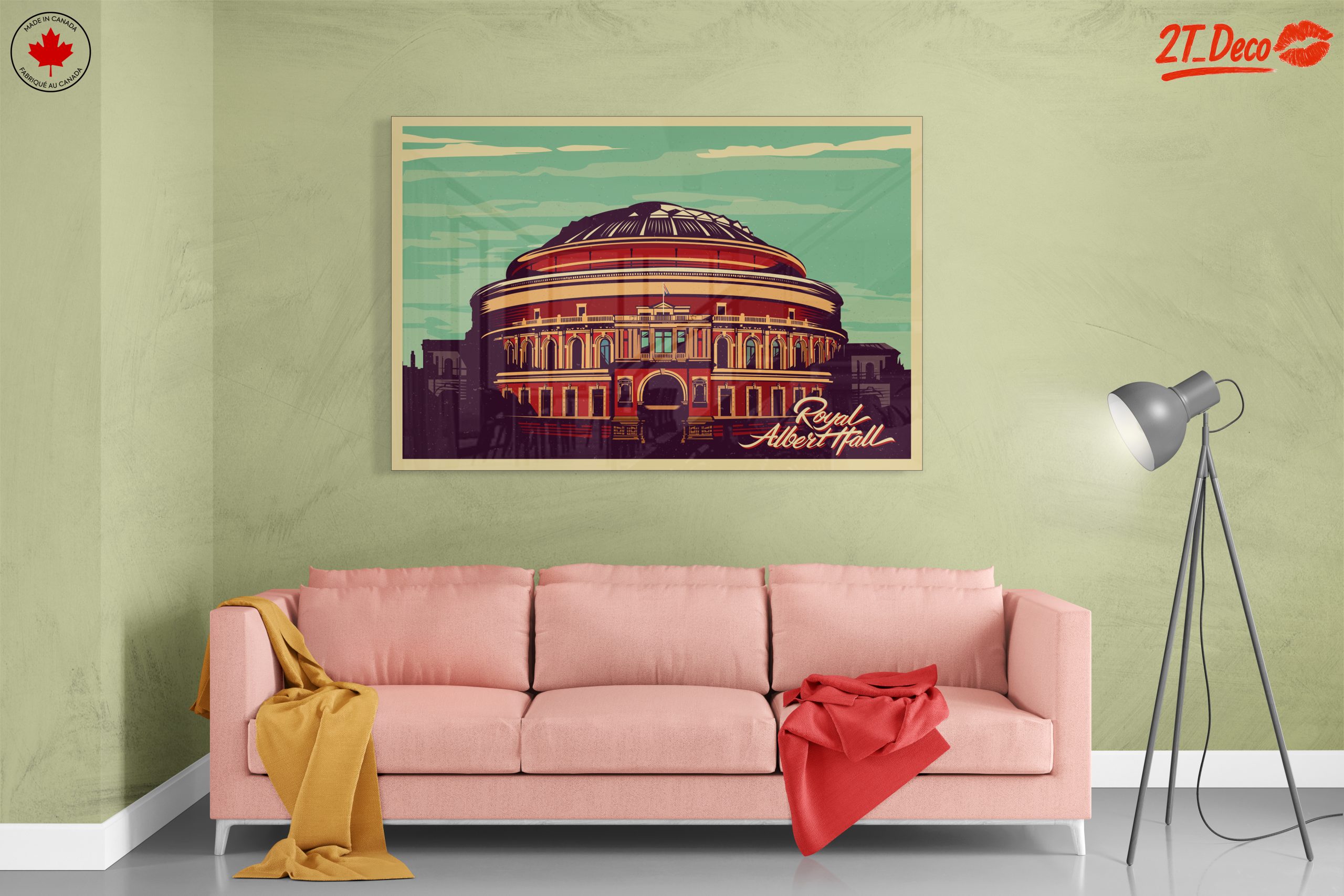 Royal Albert Hall Architectural Art - Image 7