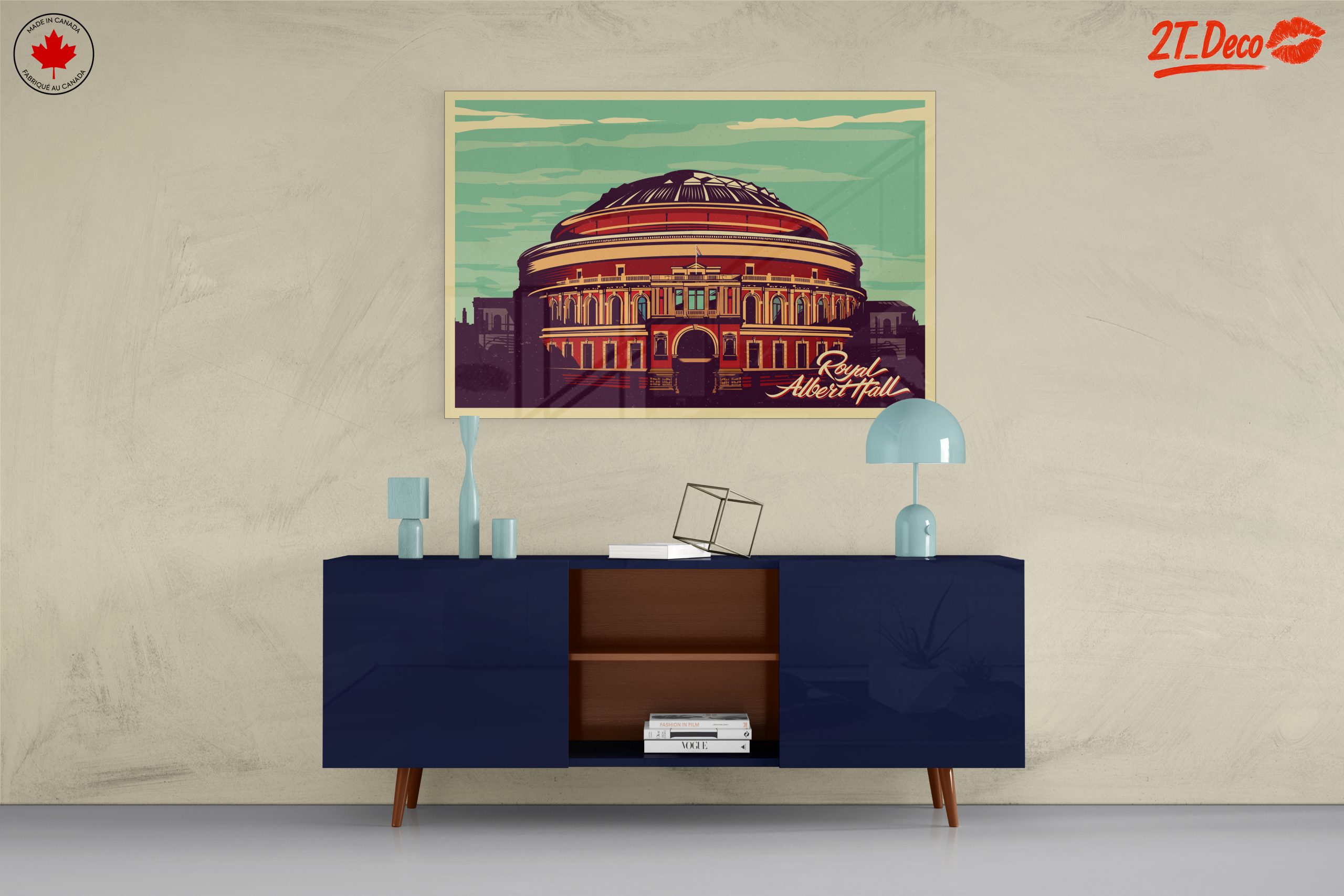 Royal Albert Hall Architectural Art - Image 8