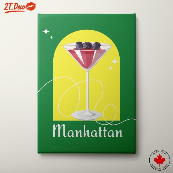 Manhattan Cocktail Art Print