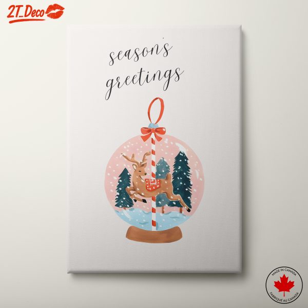 Season's Greetings Holiday Art