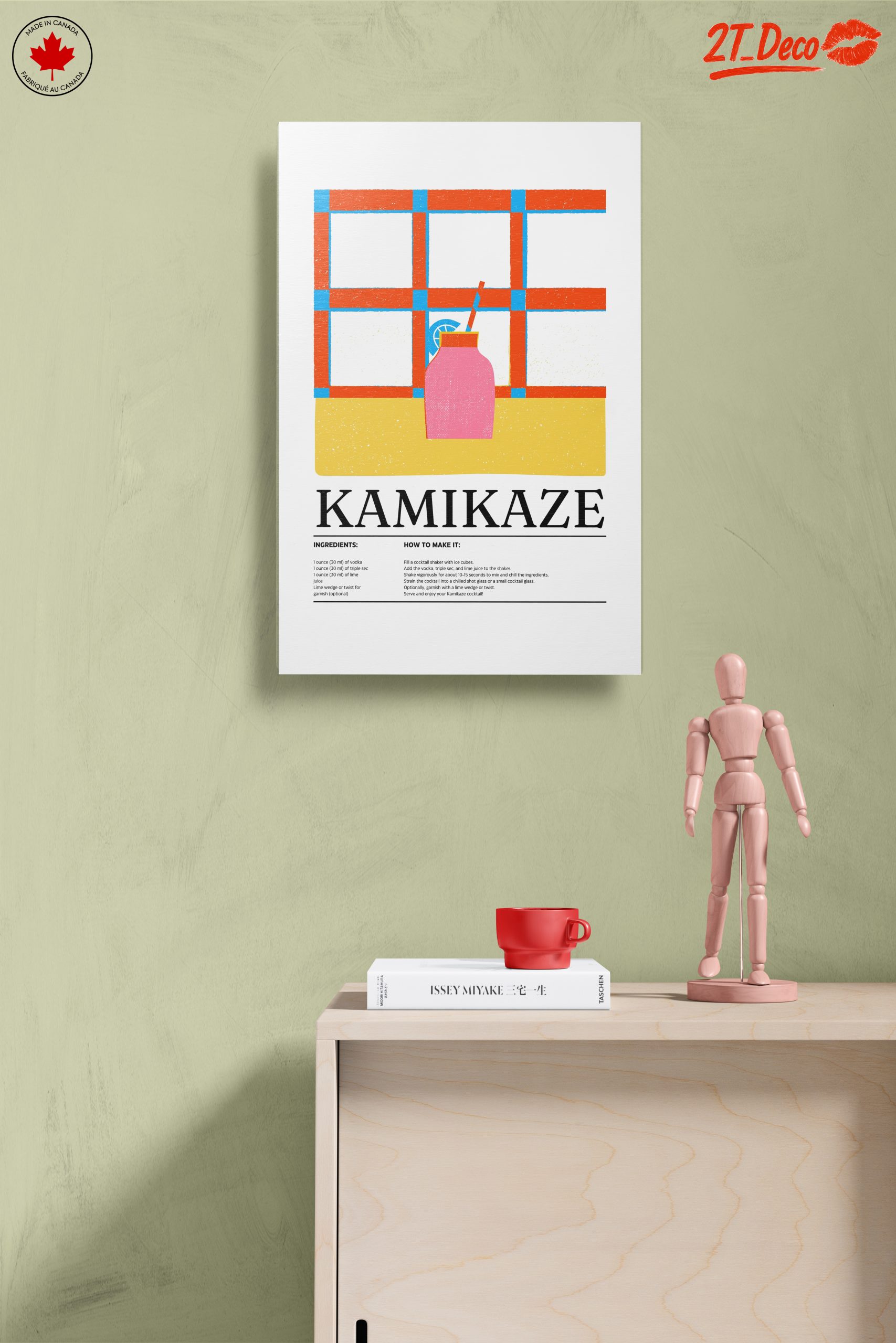 Colorful Kamikaze Cocktail Art - Image 14