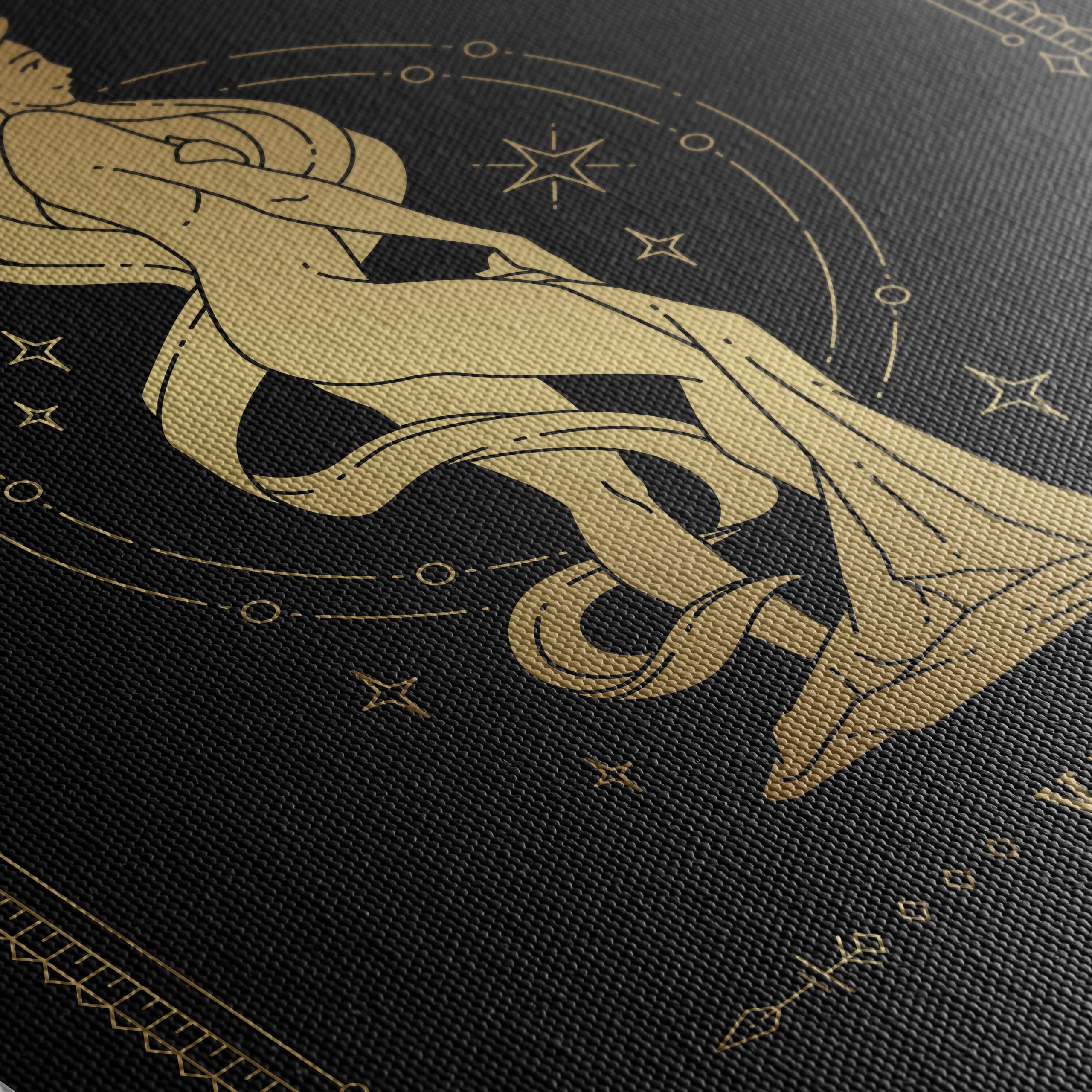 Stylized Virgo Zodiac Sign - Image 5