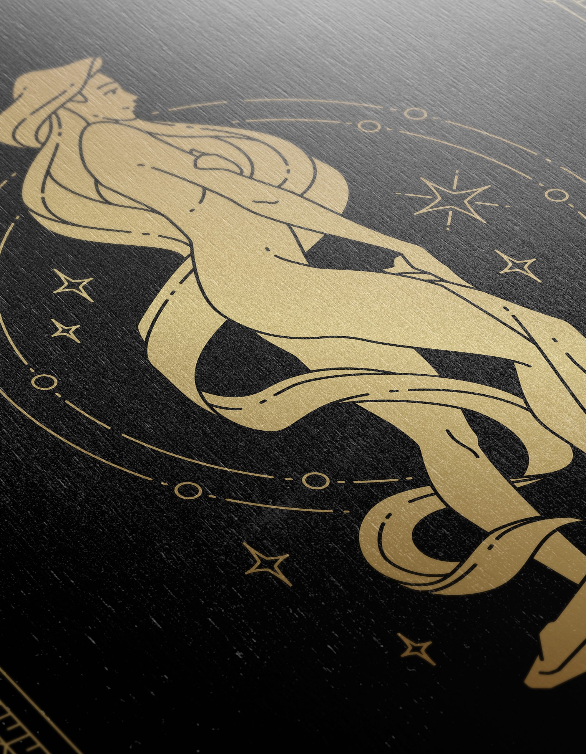 Stylized Virgo Zodiac Sign - Image 12