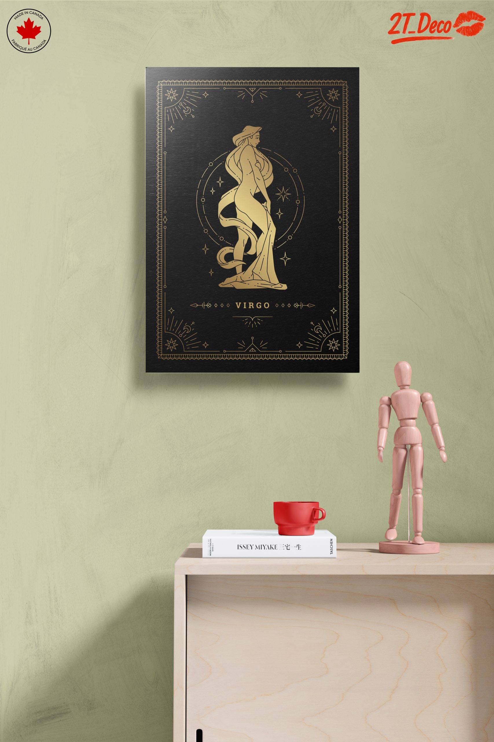 Stylized Virgo Zodiac Sign - Image 14
