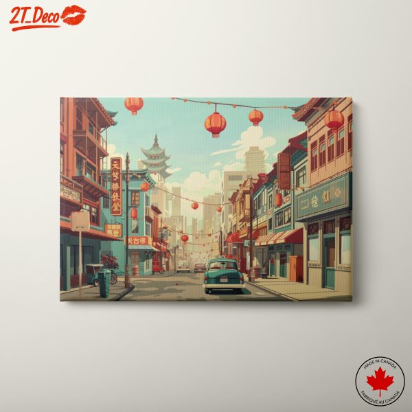 Charming Street View in Vibrant Chinatown