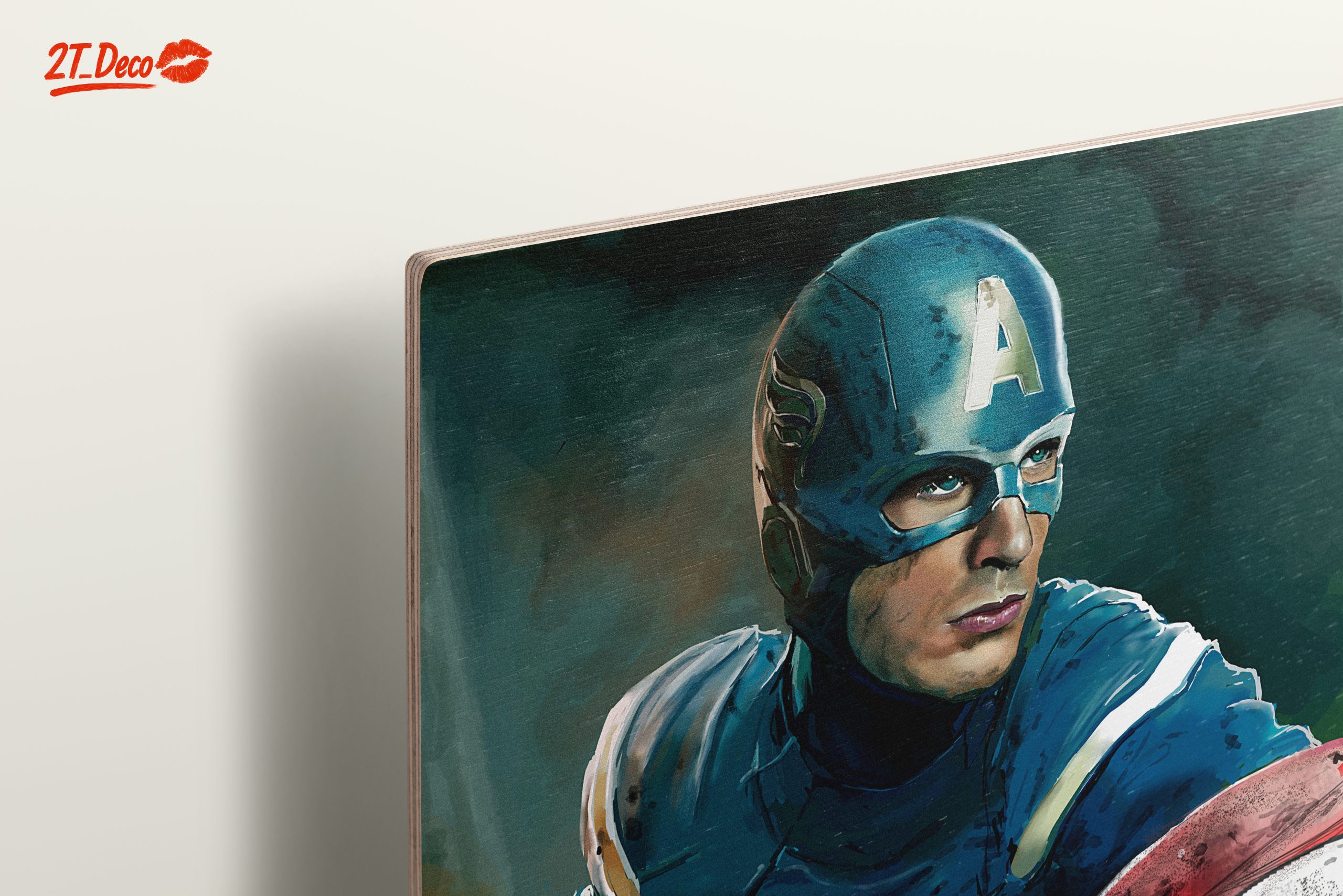 Dynamic Captain America Art Featuring His Shield - Image 15