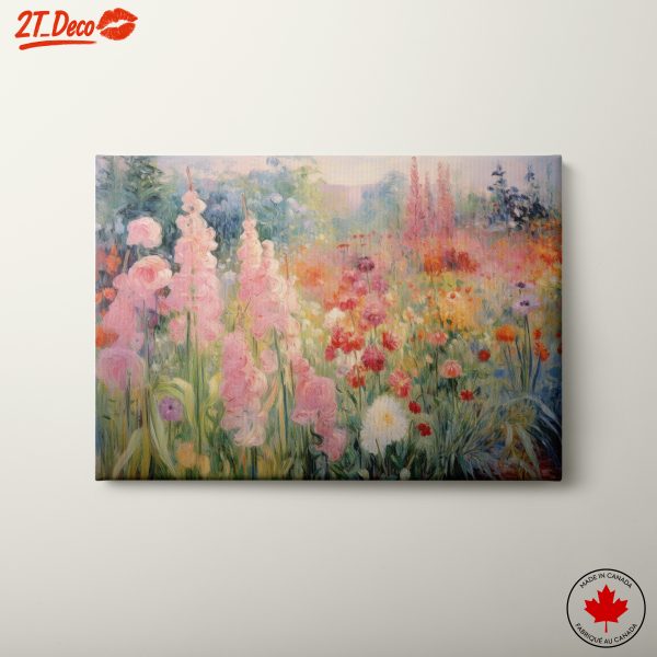 Colorful Floral Landscape Art