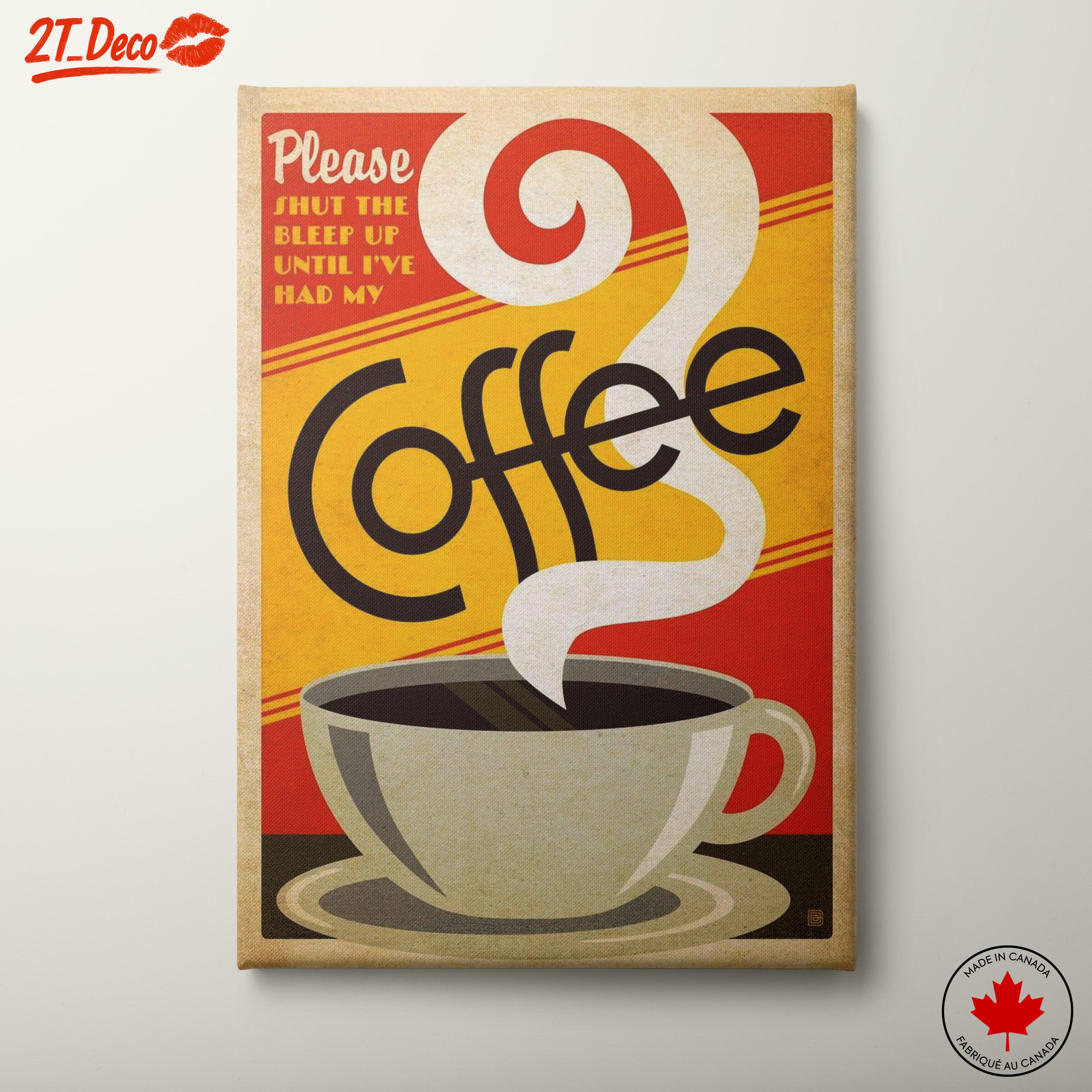 Vintage Coffee Humor Art
