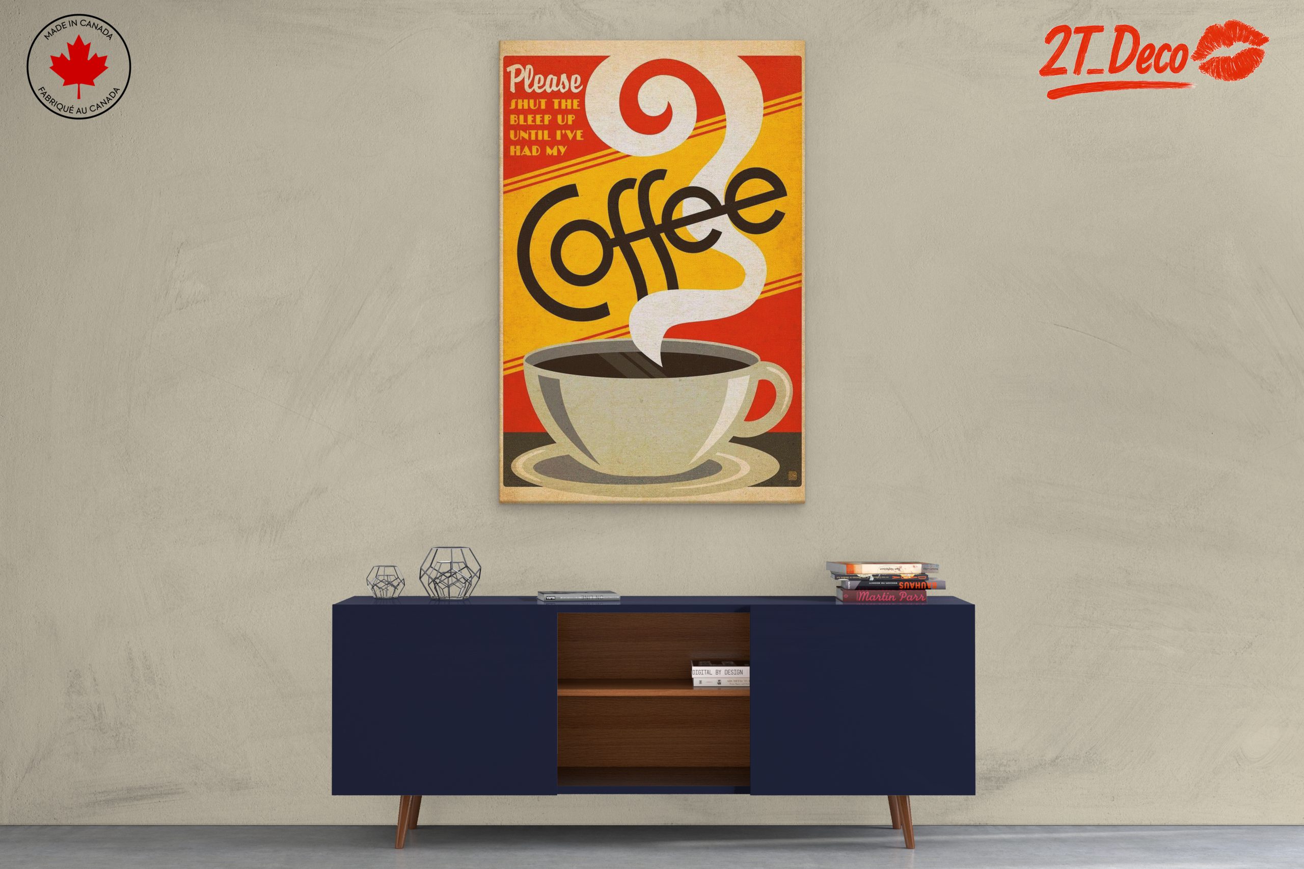 Vintage Coffee Humor Art - Image 3