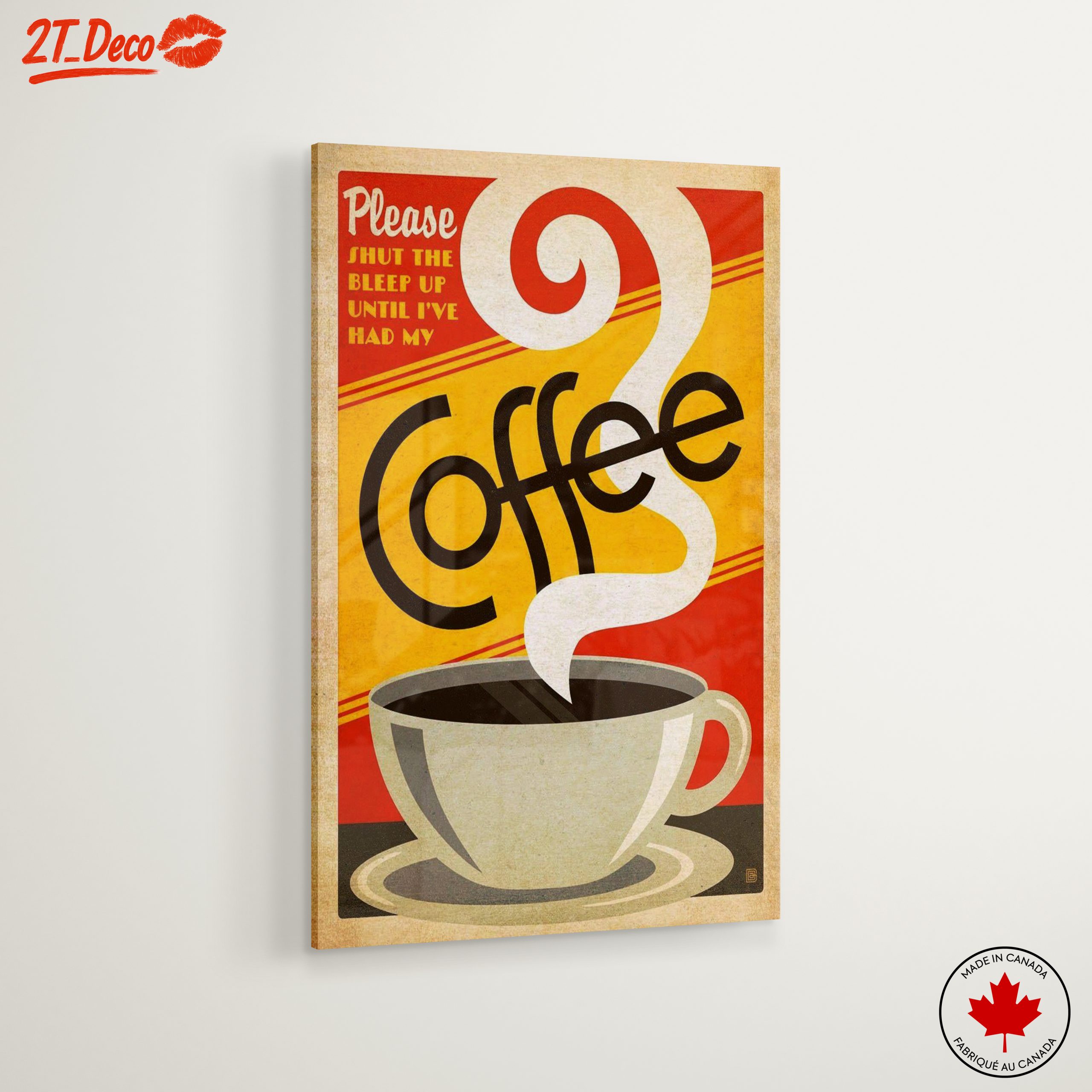 Vintage Coffee Humor Art - Image 6