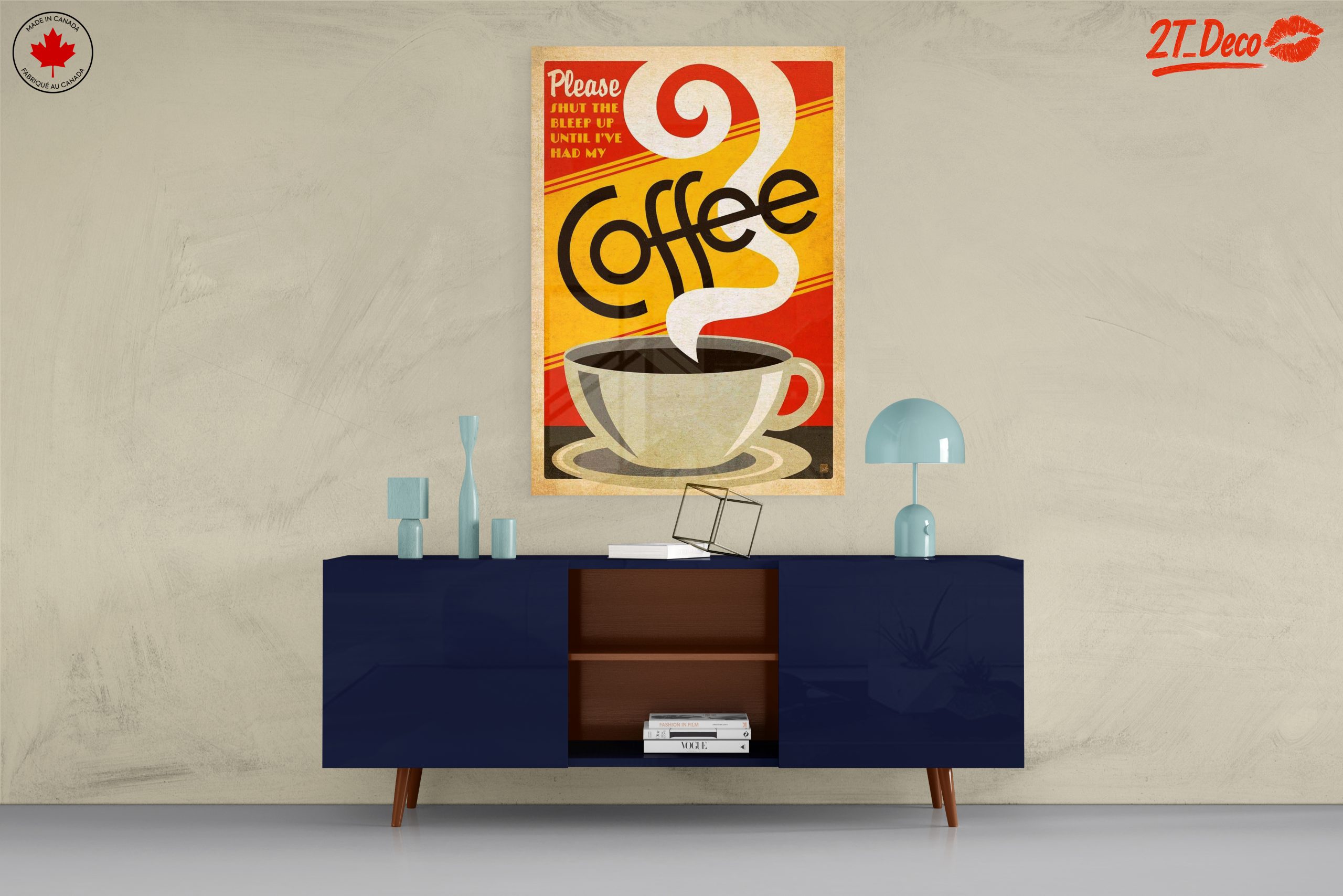 Vintage Coffee Humor Art - Image 8