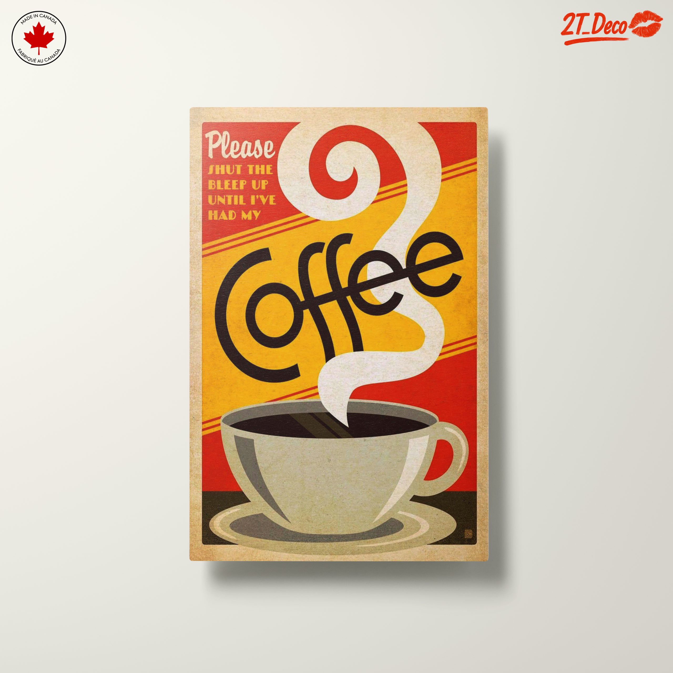 Vintage Coffee Humor Art - Image 10