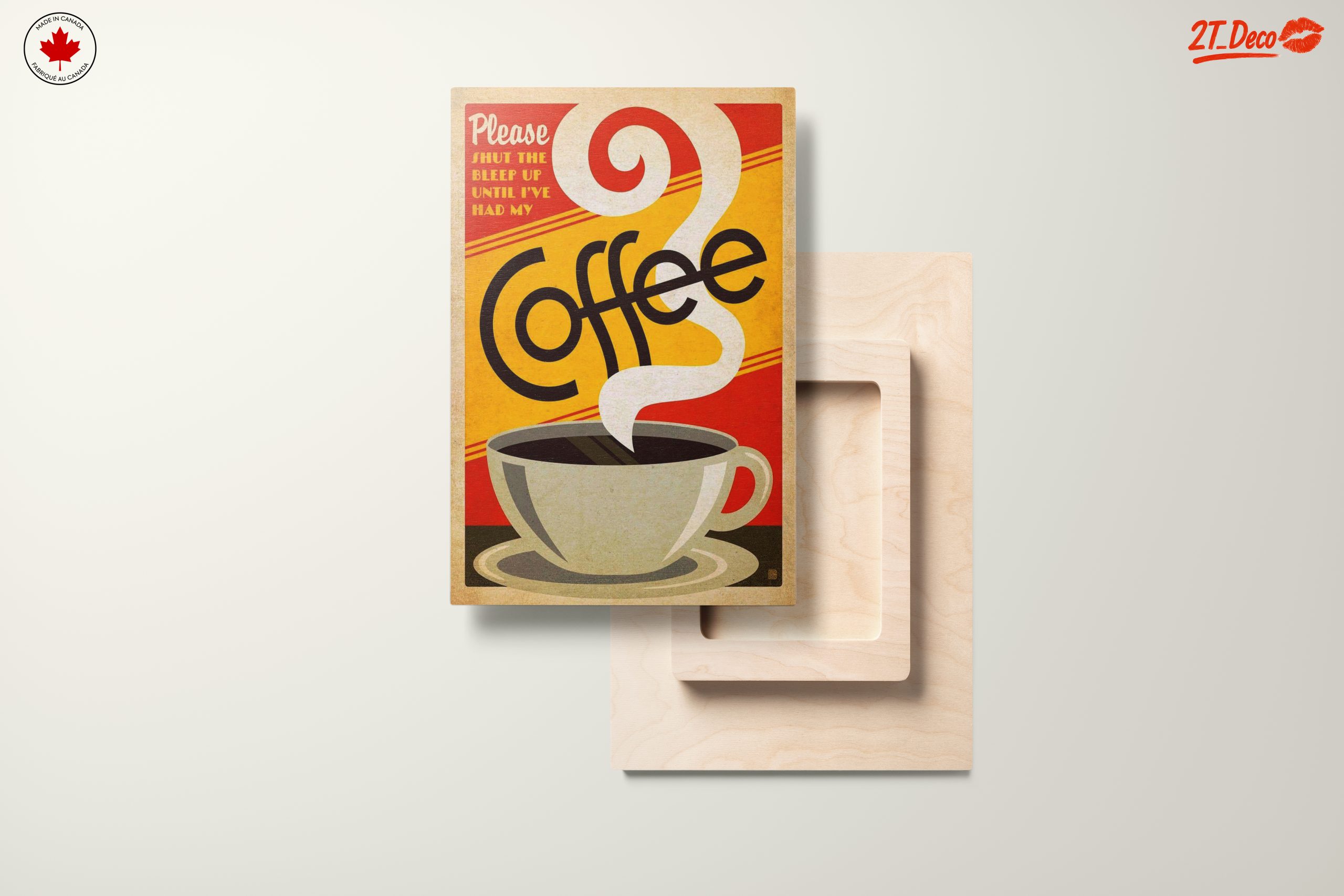 Vintage Coffee Humor Art - Image 11