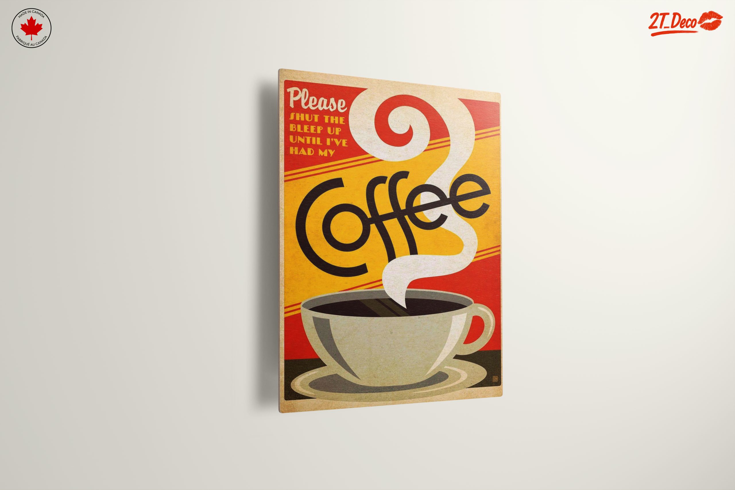 Vintage Coffee Humor Art - Image 13
