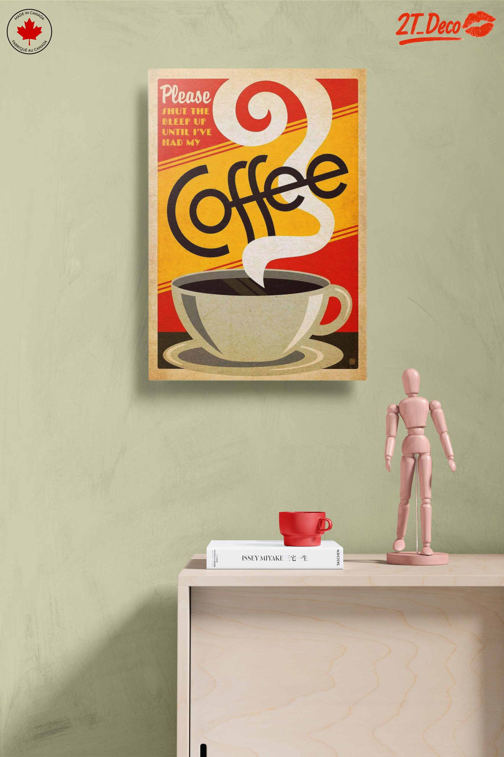 Vintage Coffee Humor Art - Image 14