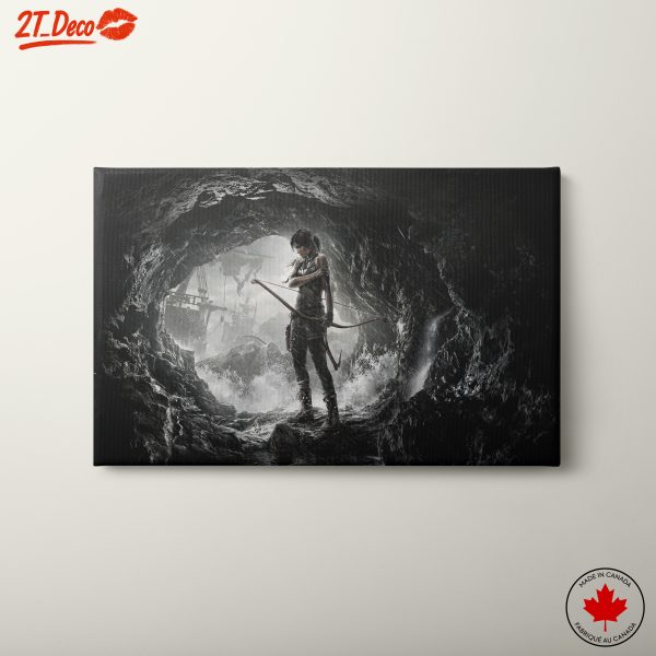 Adventurous Tomb Raider Art Scene