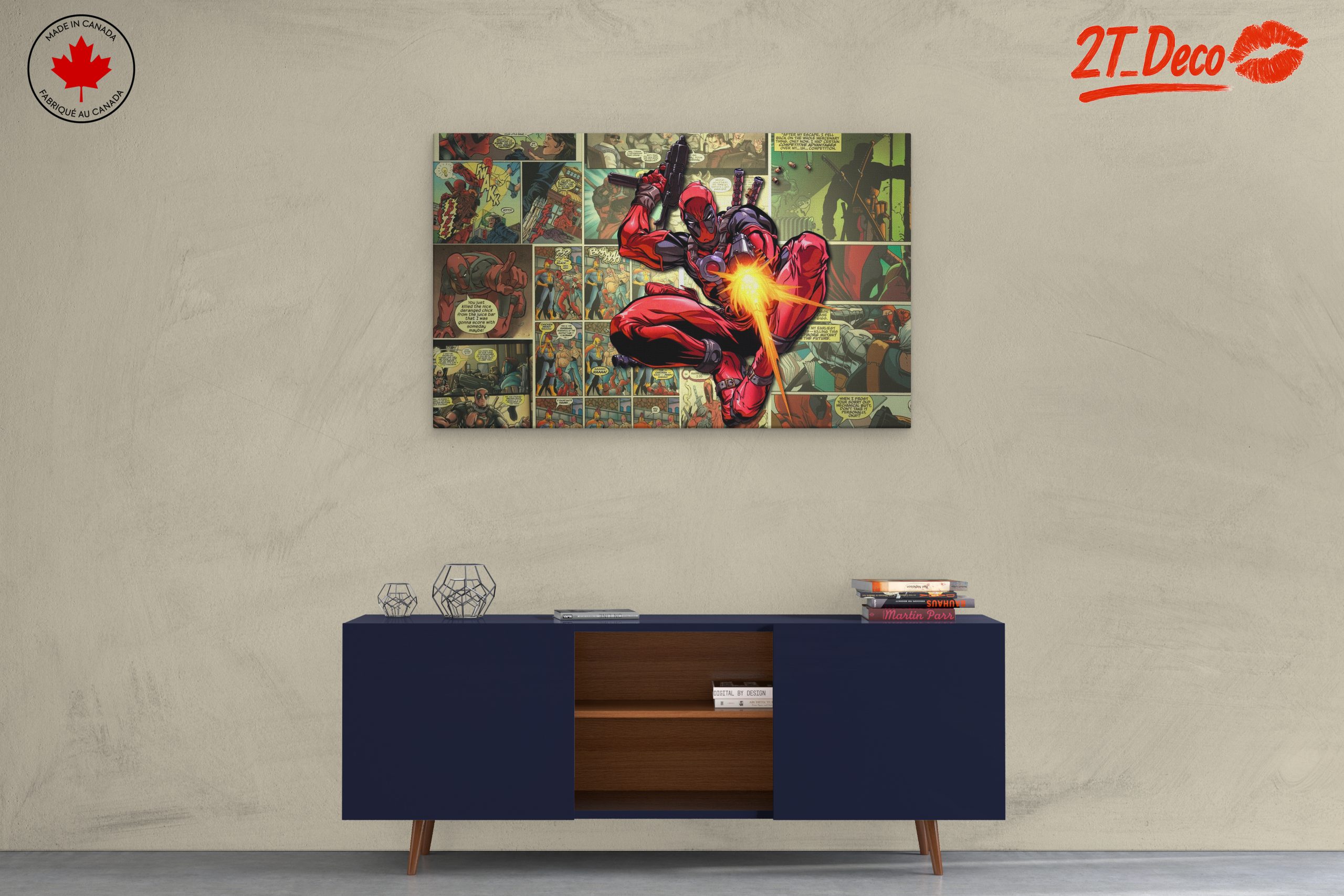 Dynamic Deadpool Comic Art 2 - Image 3