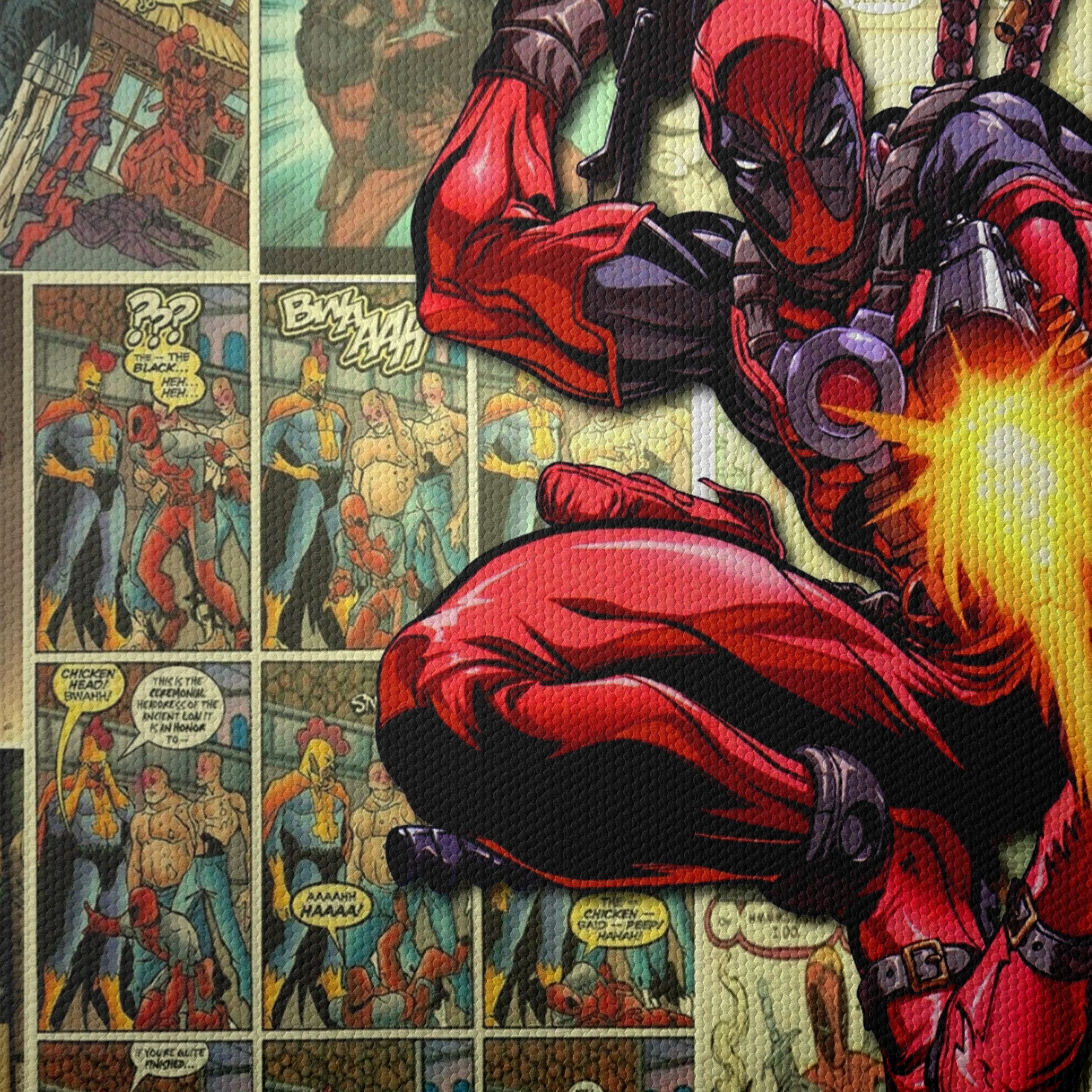 Dynamic Deadpool Comic Art 2 - Image 4