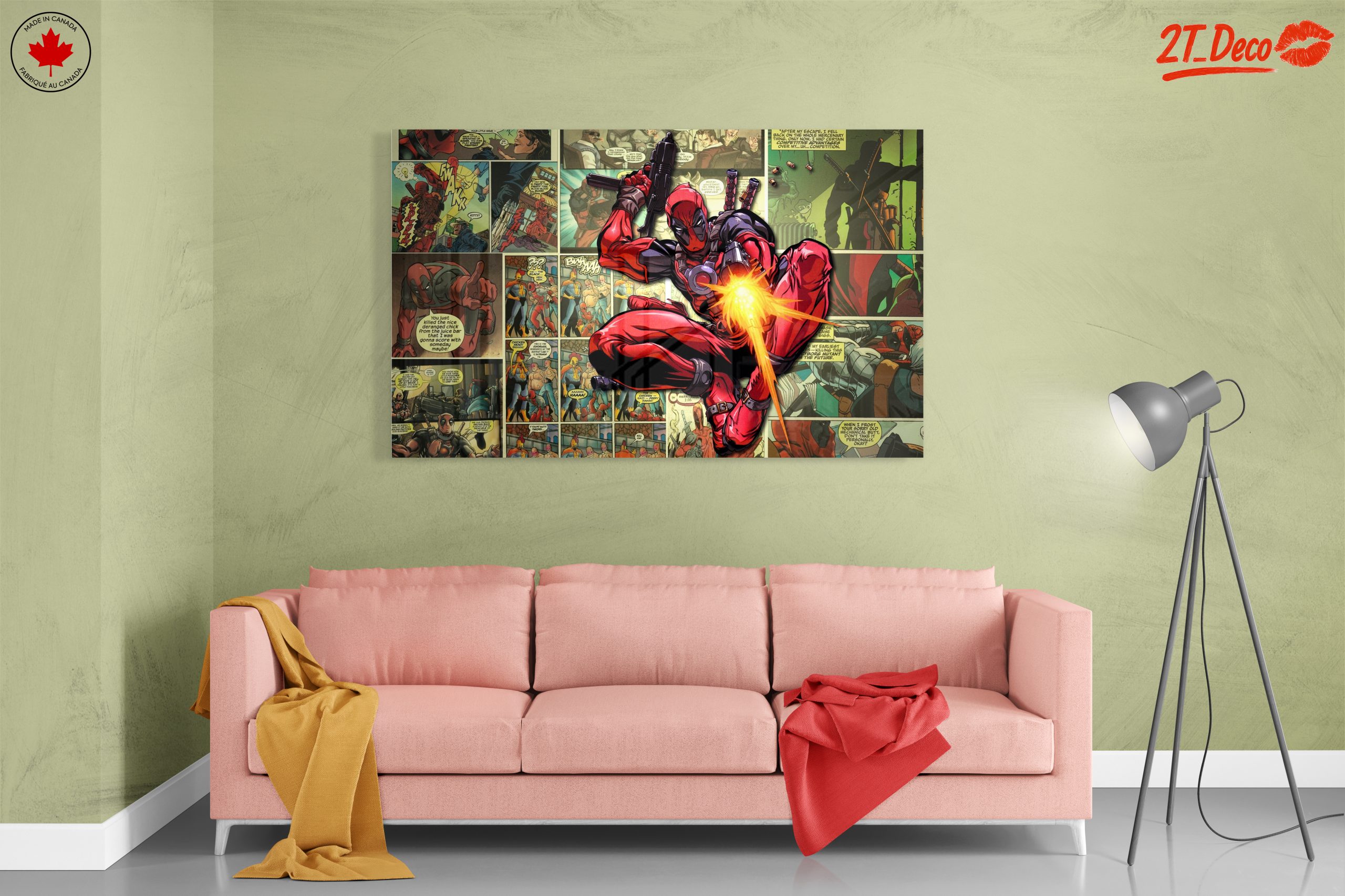 Dynamic Deadpool Comic Art 2 - Image 7